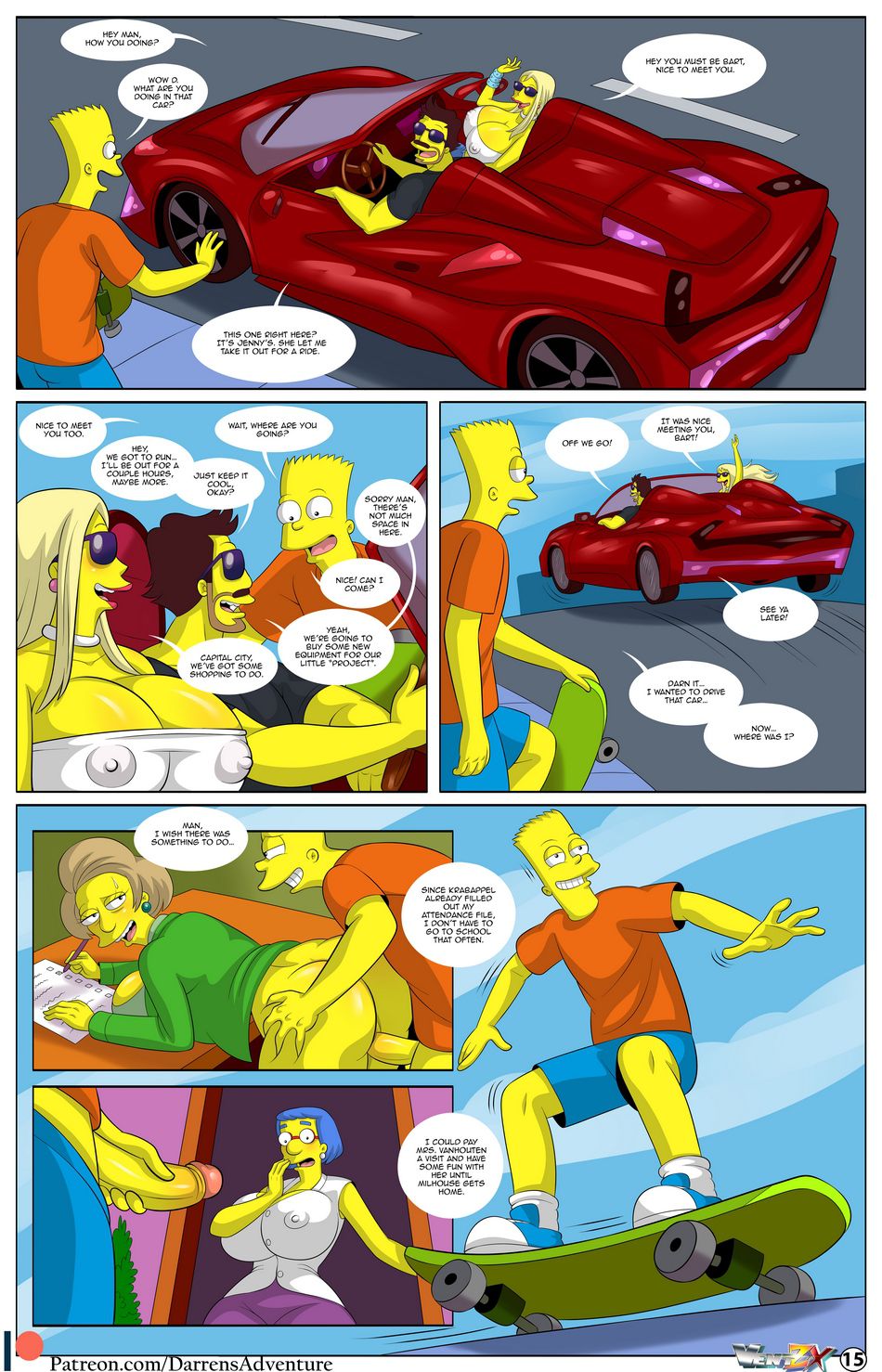 Darren’s Adventure (The Simpsons) [Arabatos] - Chapter 12 — Page 15