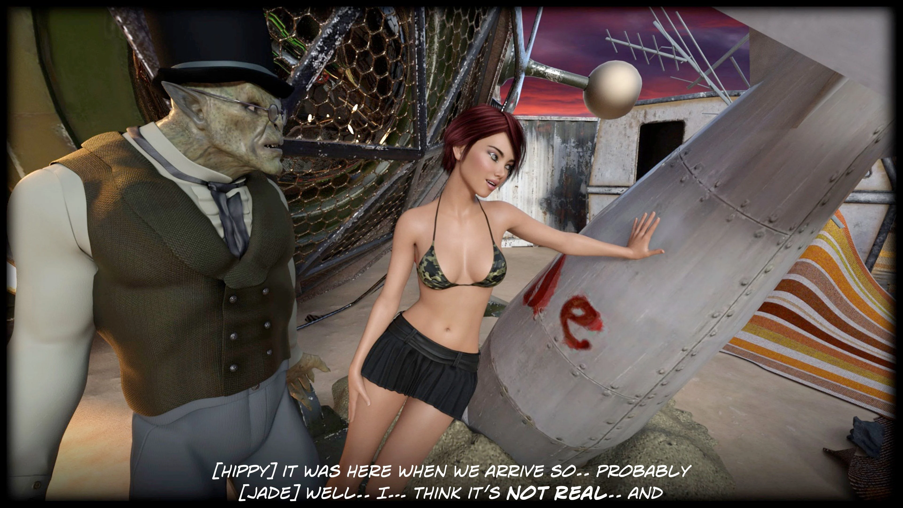 Fantasyland – Road Trip! [Sexy3DComics | Gonzo] - Chapter 3 — Page 84