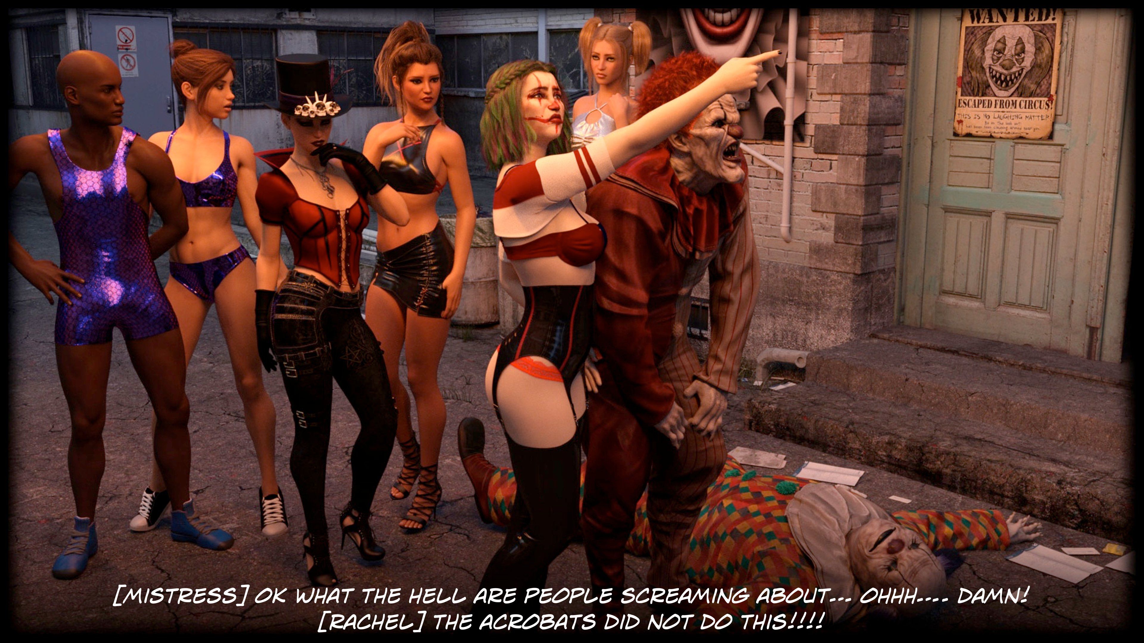 Dark Circus [Sexy3DComics | Gonzo] - Chapter 1 — Page 159