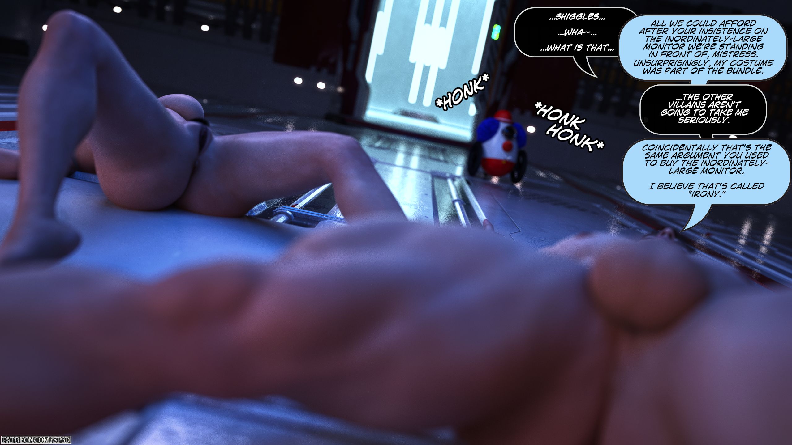 Mini-Comics [SquarePeg3D] - Chapter 3 — Page 9