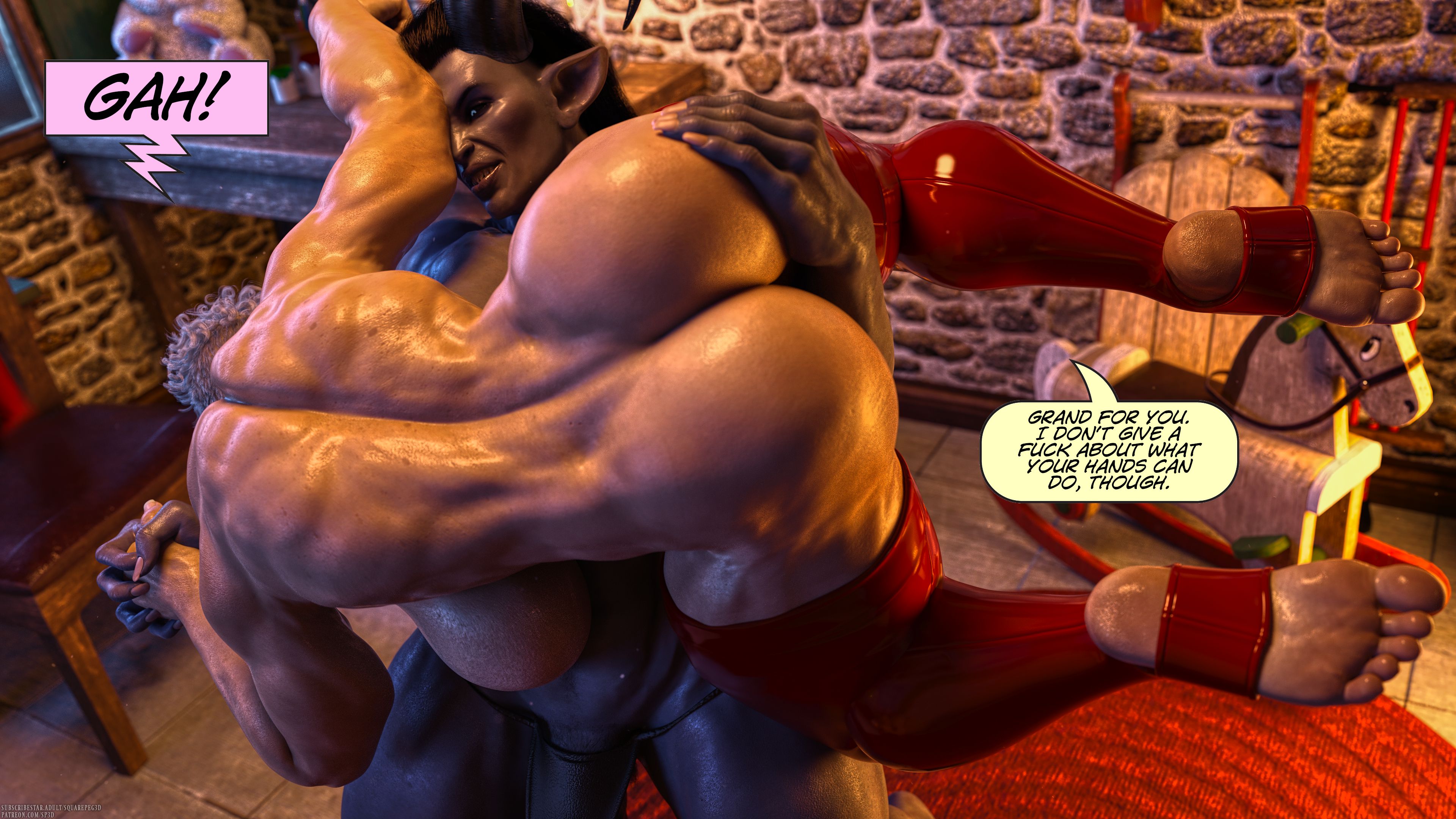Mini-Comics [SquarePeg3D] - Chapter 3 — Page 4