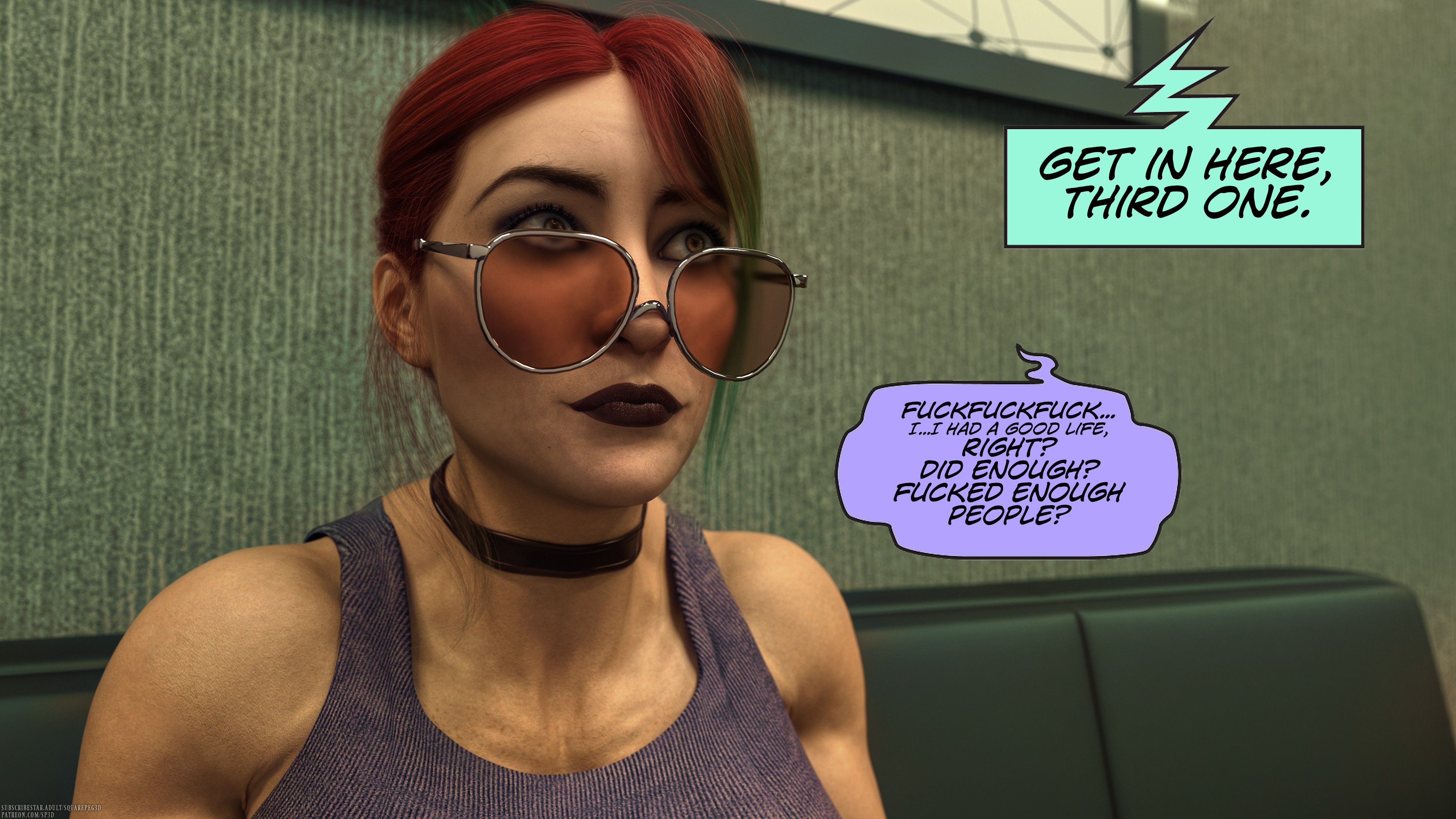 Applying Oneself [SquarePeg3D] - Chapter 1 — Page 191