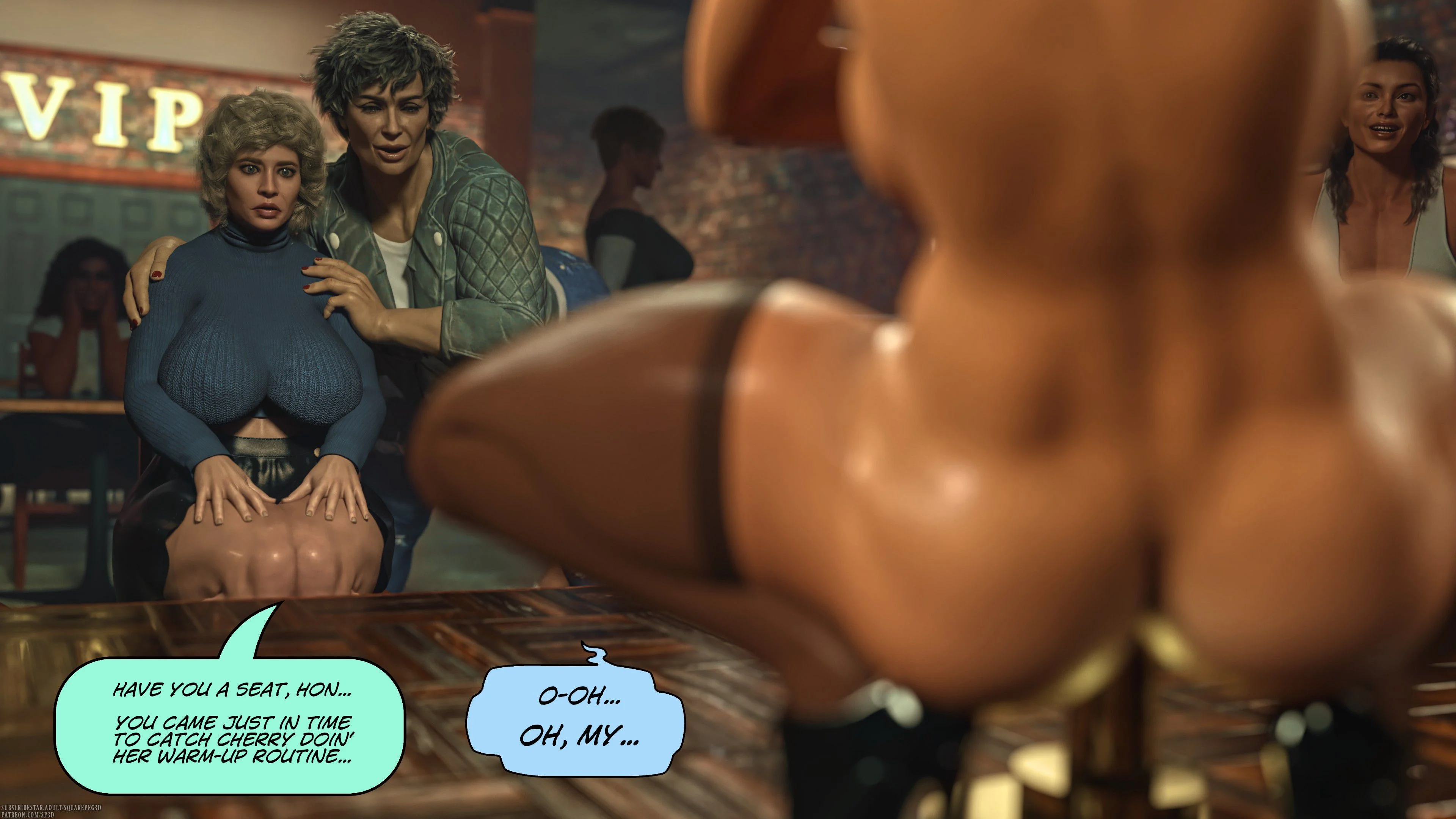 Penny For A Thot [SquarePeg3D] - Chapter 1 — Page 18