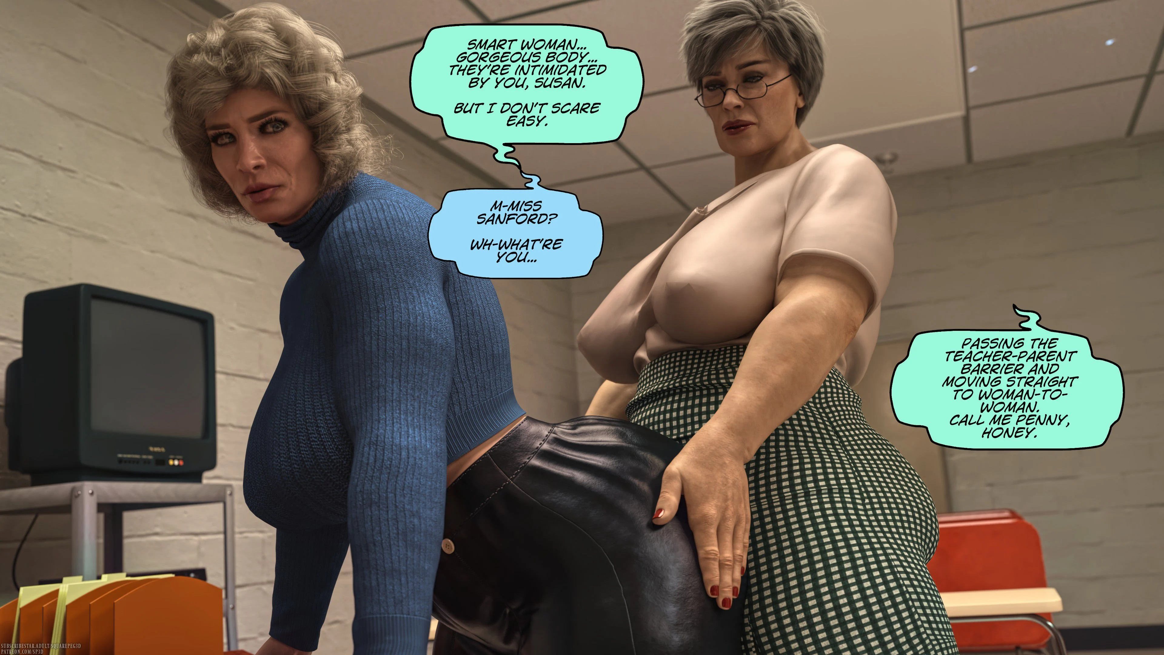 Penny For A Thot [SquarePeg3D] - Chapter 1 — Page 4