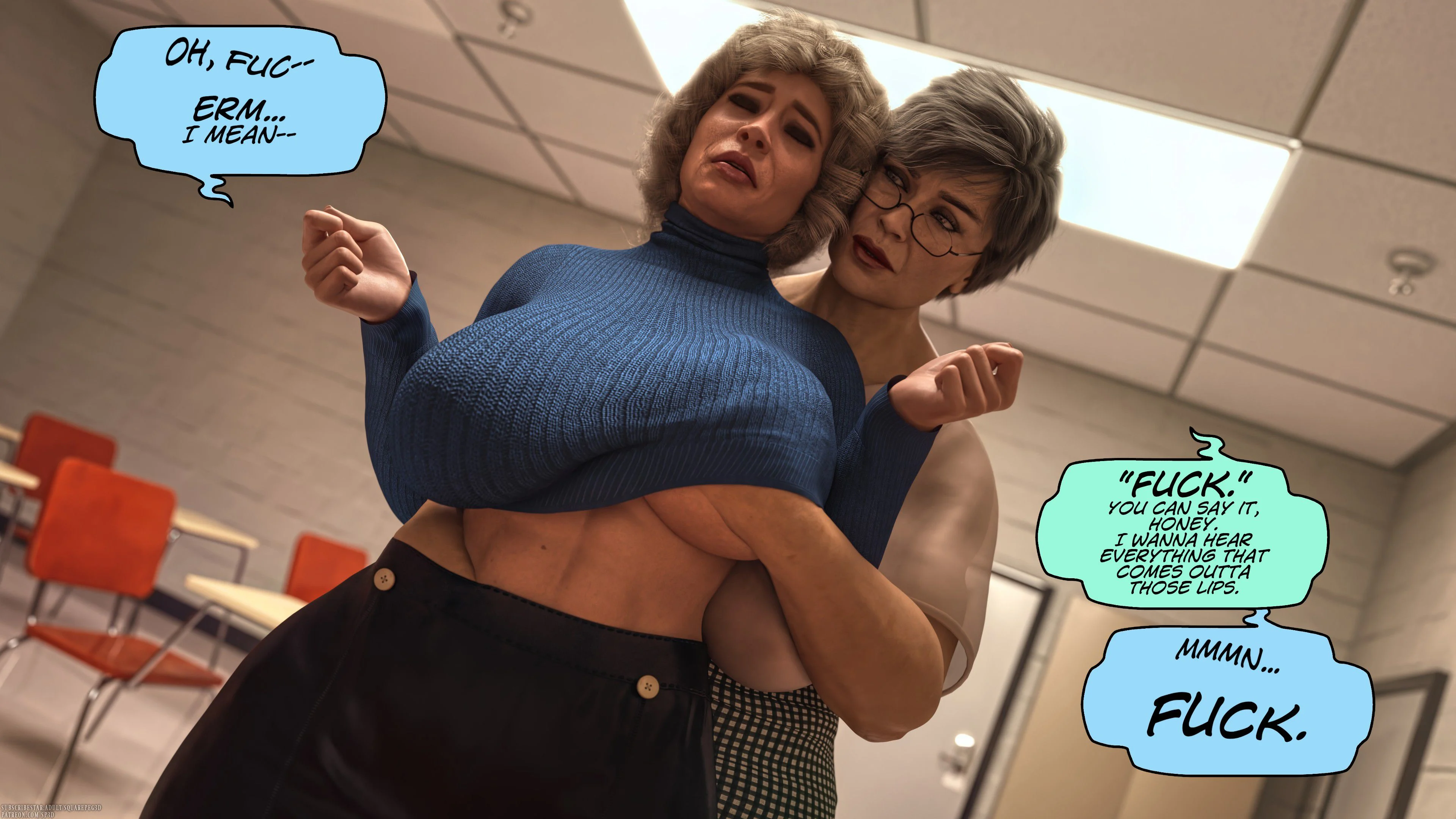 Penny For A Thot [SquarePeg3D] - Chapter 1 — Page 5