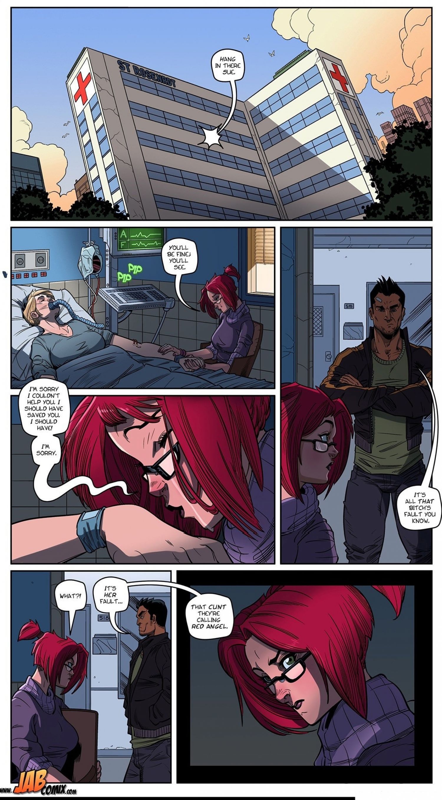 Red Angel [JABComix] - Chapter 2 — Page 8