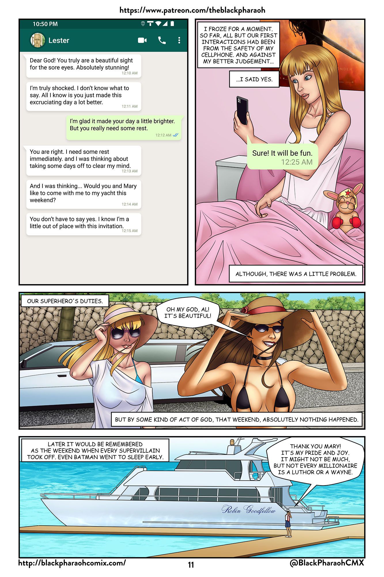 The Allowance [The Black Pharaoh] - Chapter 1 — Page 12