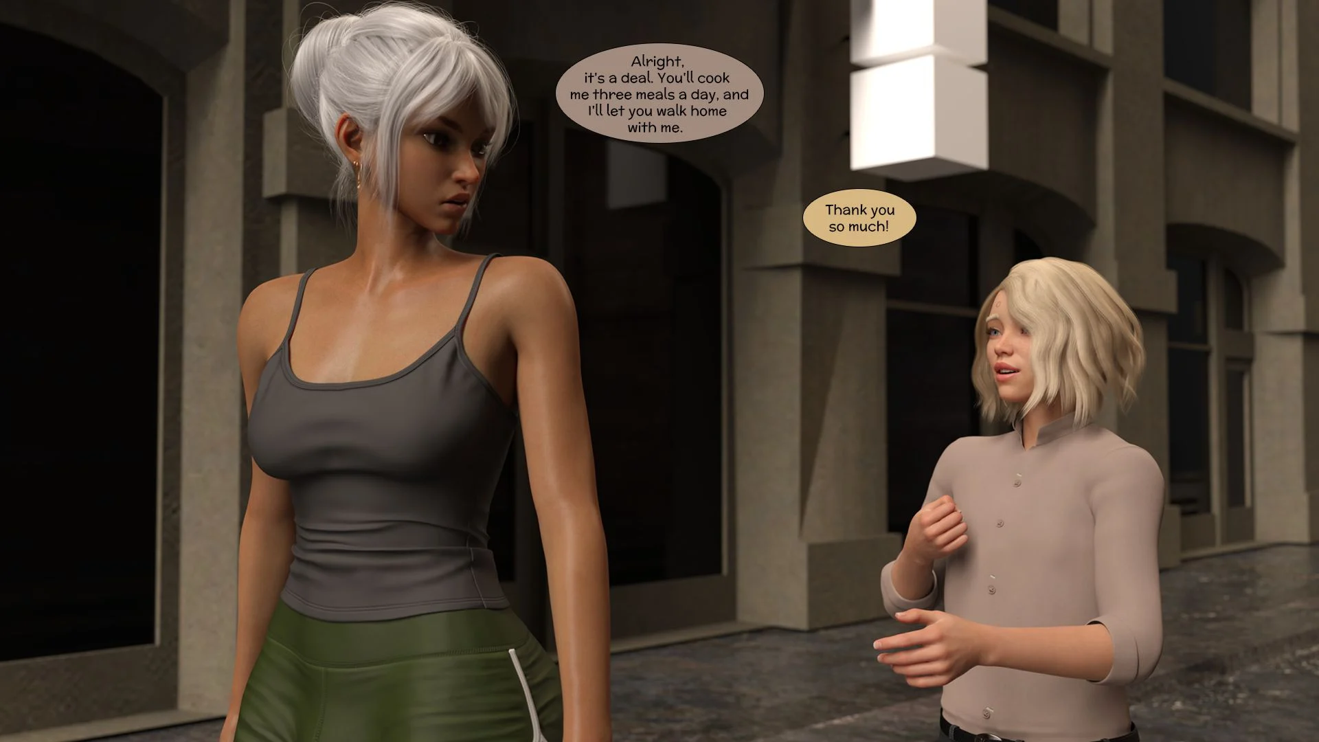 Shield And Maid [Kizaru3D] - Chapter 1 — Page 18