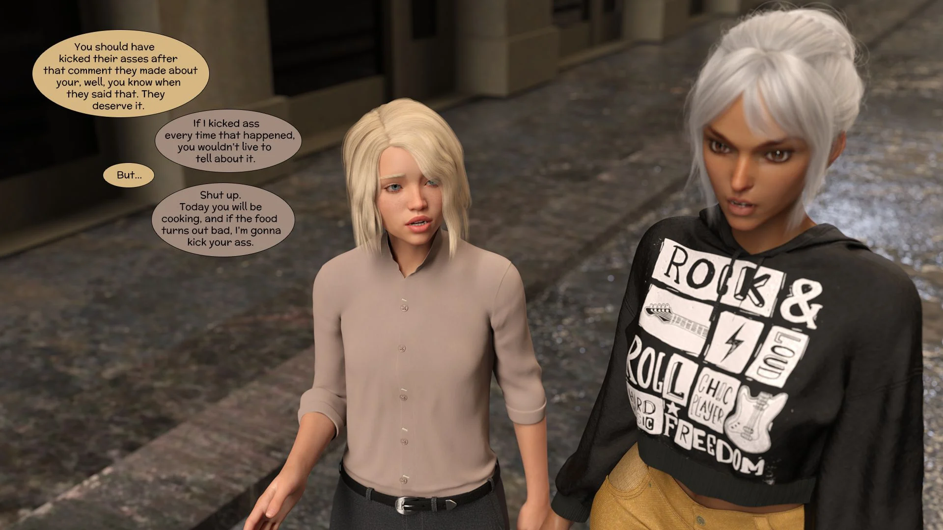 Shield And Maid [Kizaru3D] - Chapter 1 — Page 22