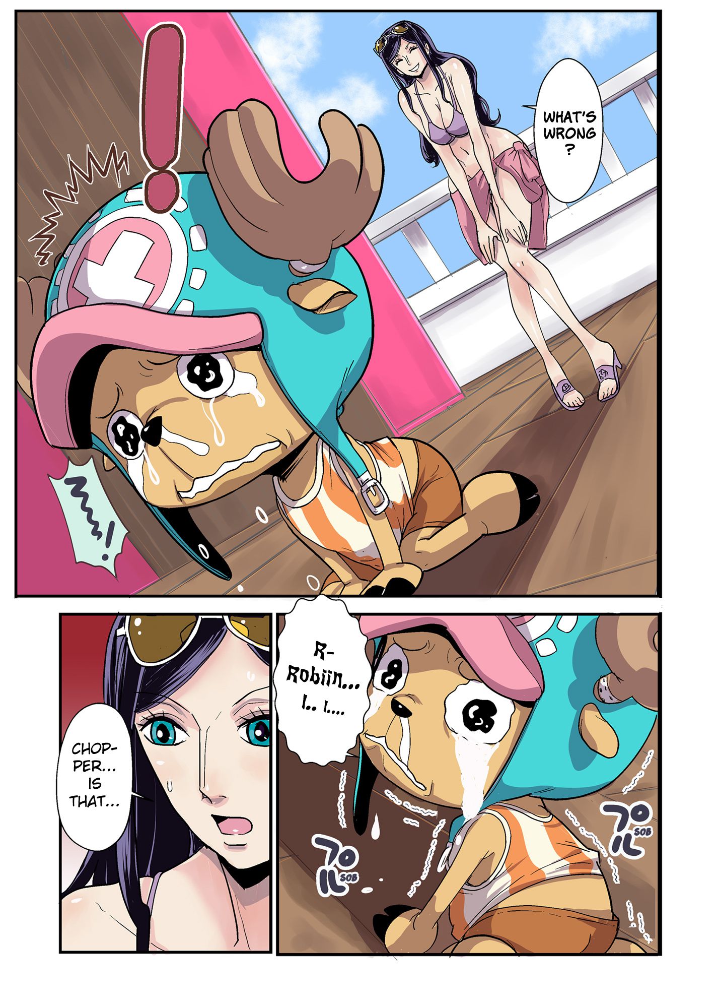 Chop Stick (One Piece) [Kakutou Oukoku] - Chapter 1 — Page 7