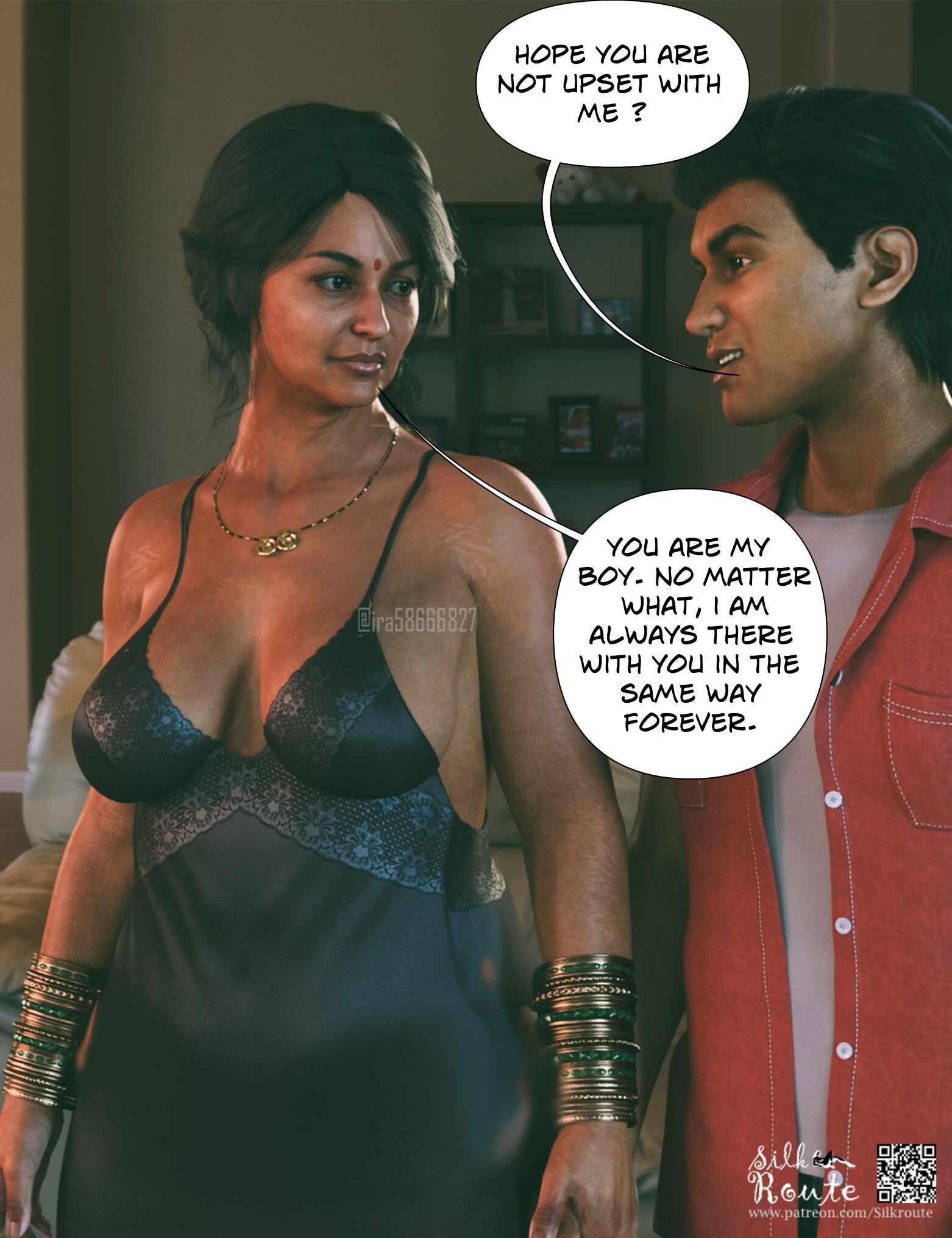Silk Route – Mom & Me [Silk Route | Ira Raman] - Chapter 11.1 — Page 11