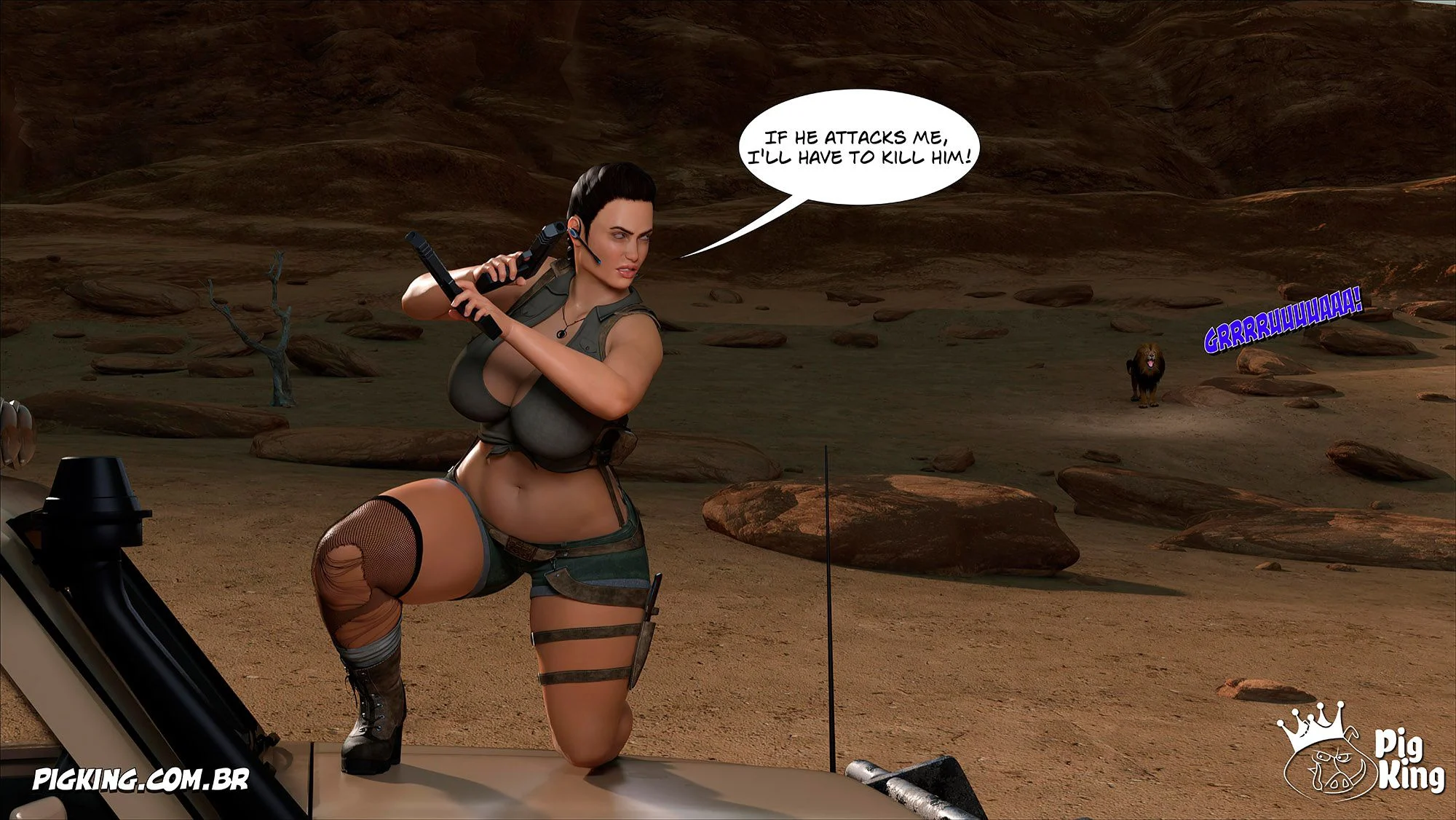 Tomb Raider [PigKing] - Chapter 1 — Page 55