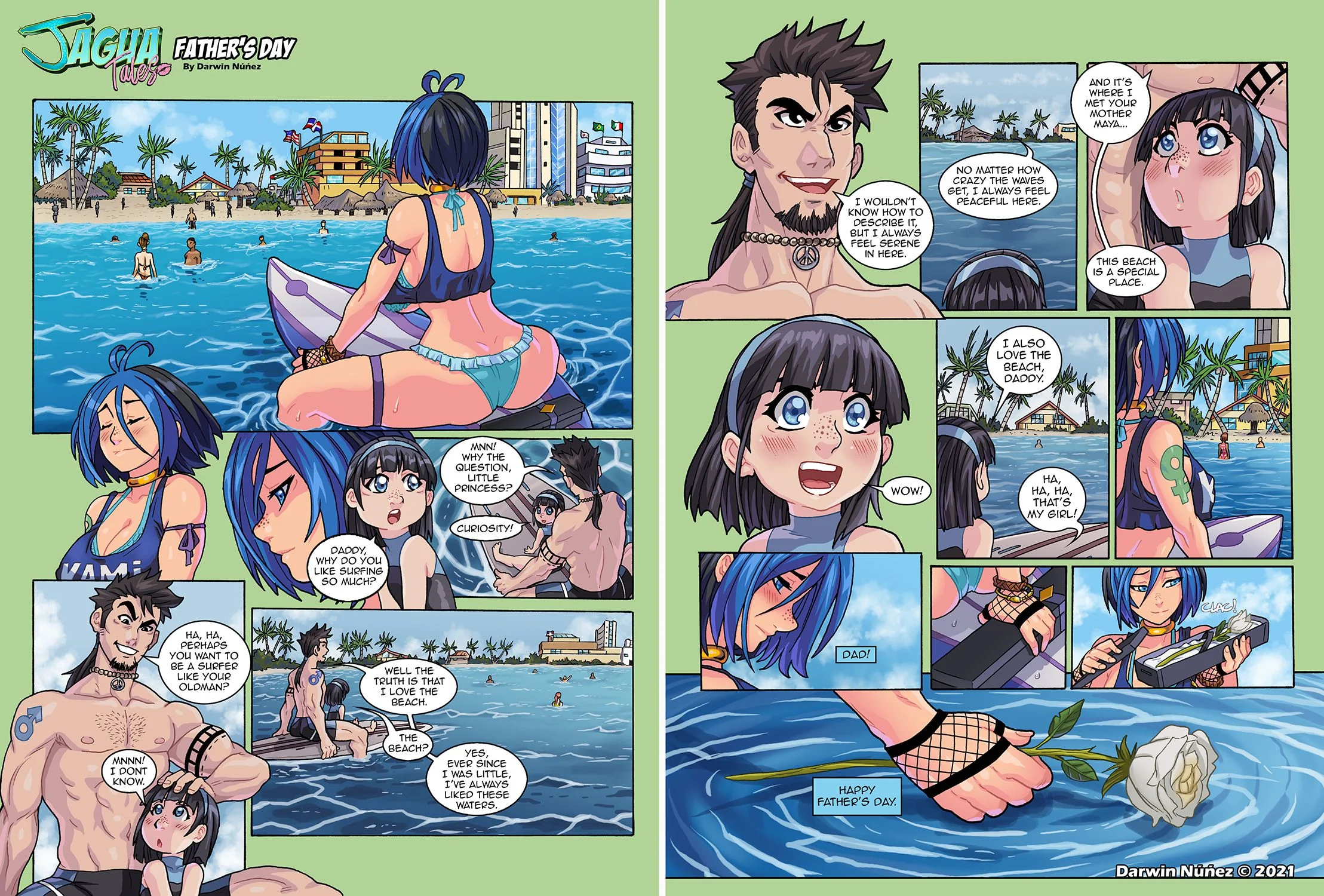 J’M&M Beach n’ Bitches [DarkerEve] - Chapter 3 — Page 8