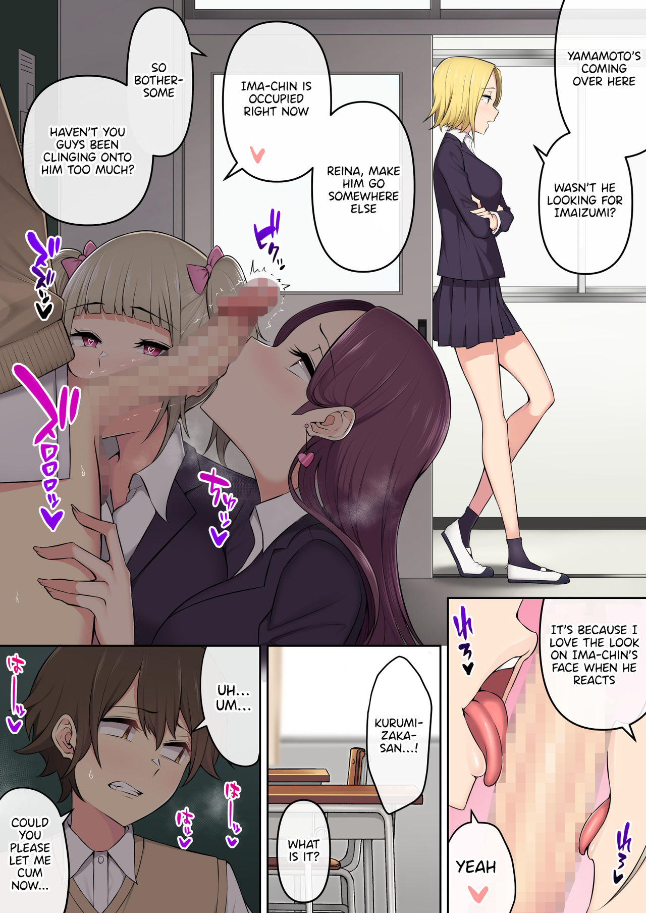 Imaizumi Brings All The Gyarus To His House [Nori5rou] - Chapter 3 — Page 27