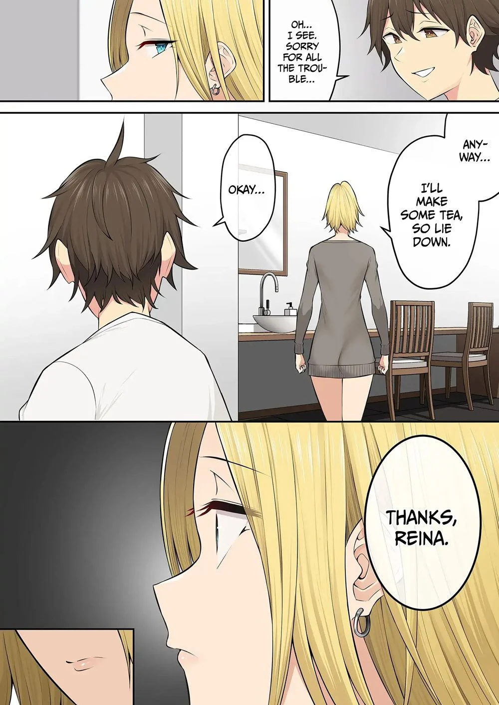 Imaizumi Brings All The Gyarus To His House [Nori5rou] - Chapter 5 — Page 47