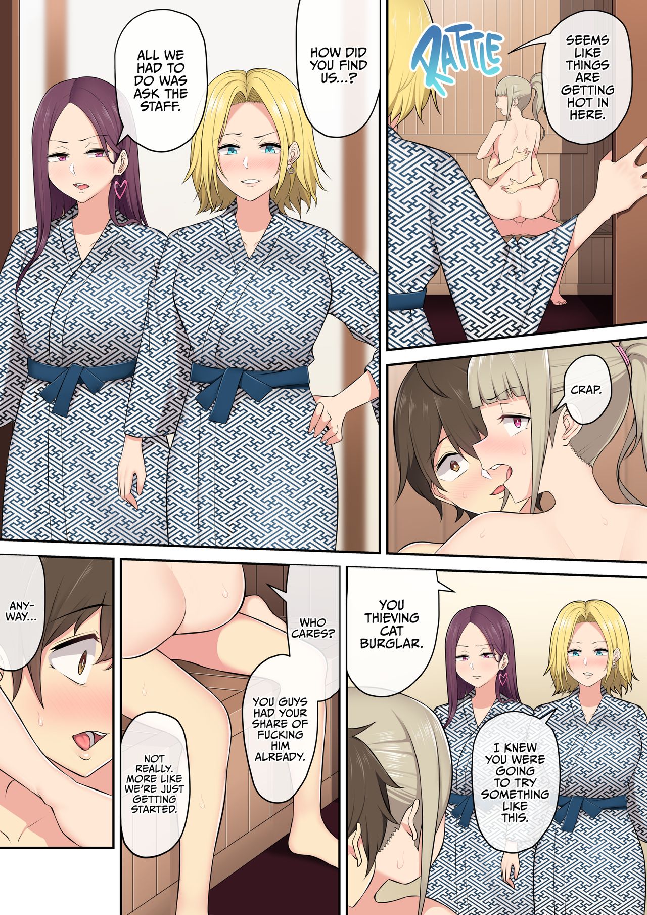 Imaizumi Brings All The Gyarus To His House [Nori5rou] - Chapter 2 — Page 42