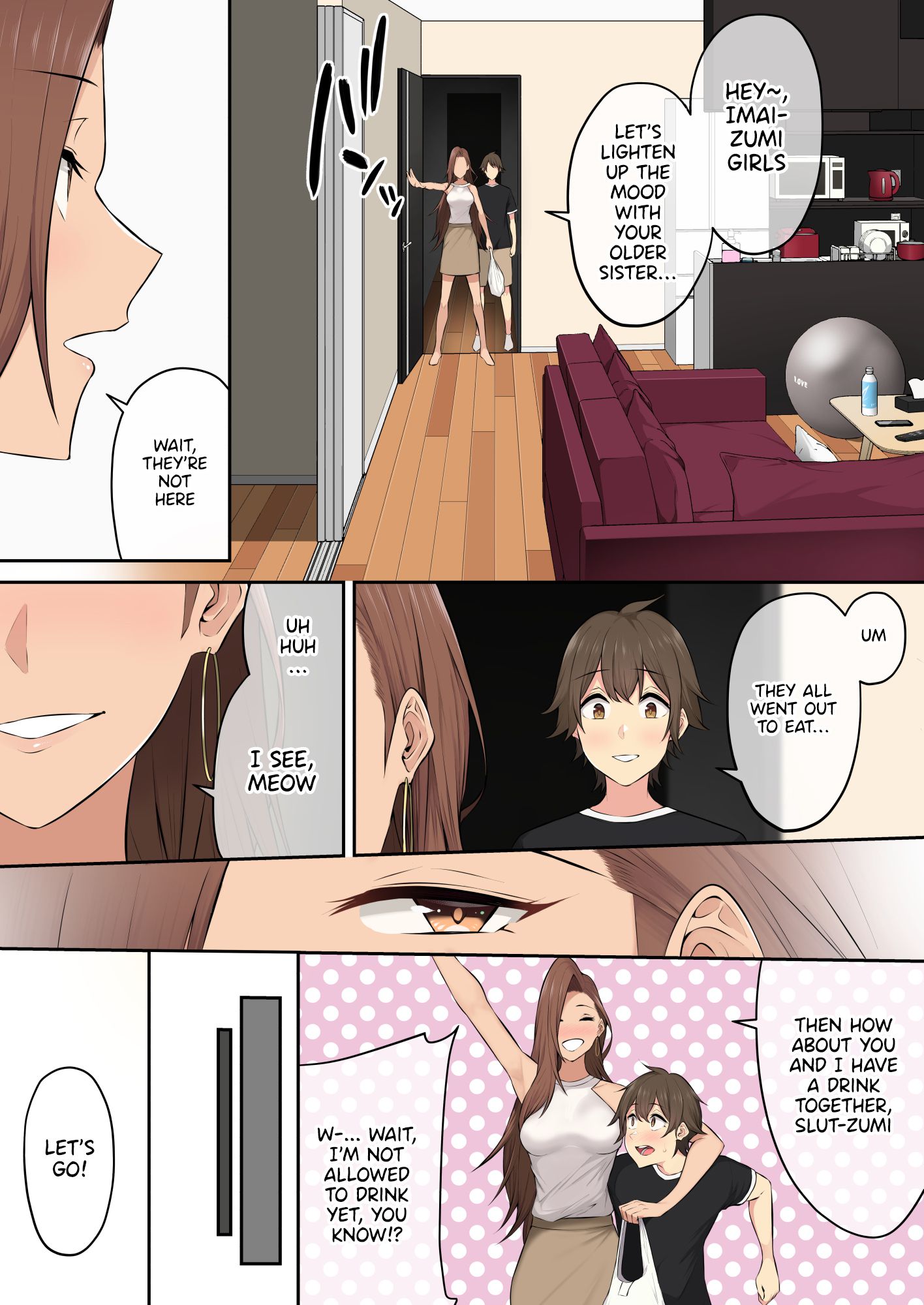 Imaizumi Brings All The Gyarus To His House [Nori5rou] - Chapter 4 — Page 44