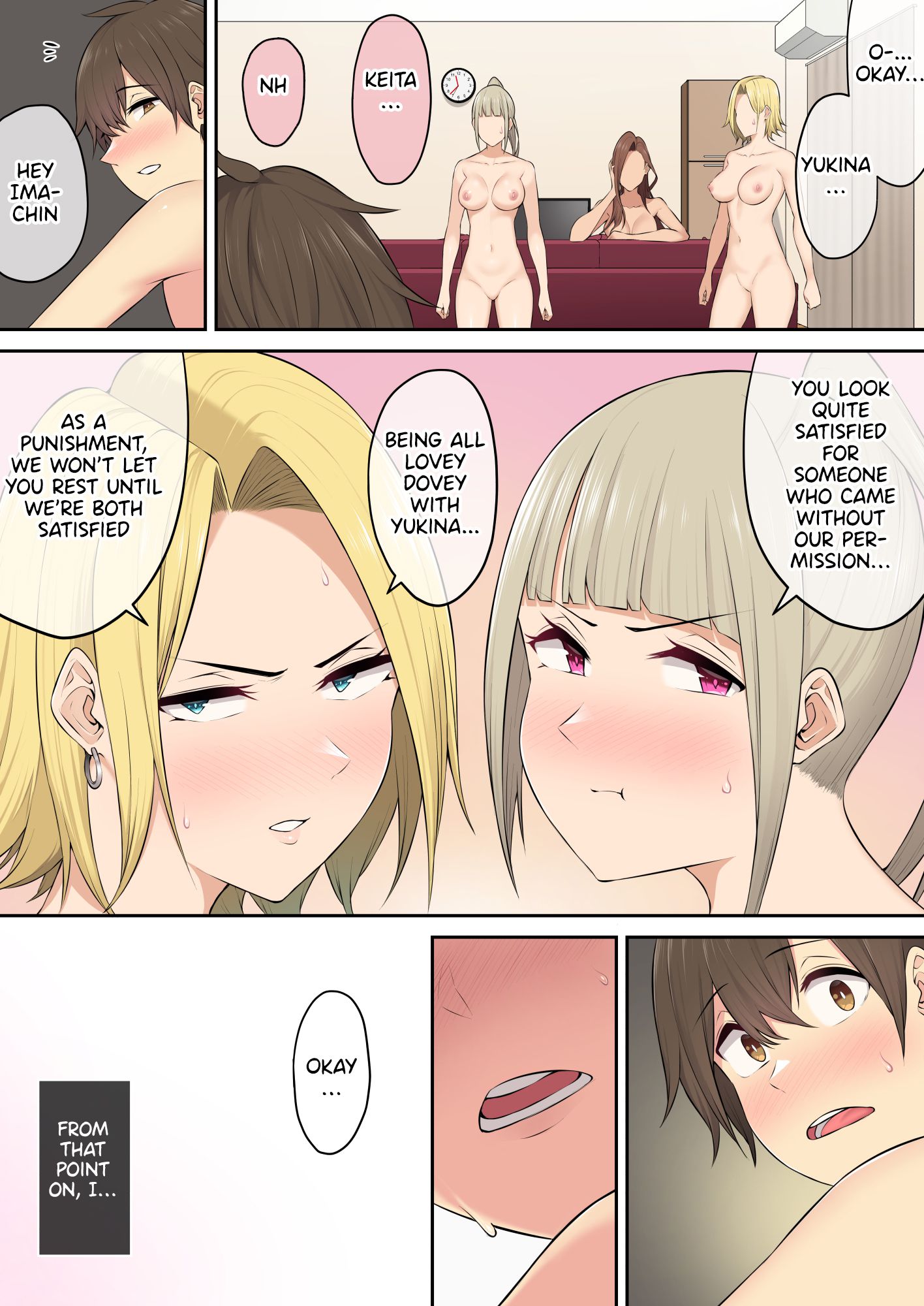 Imaizumi Brings All The Gyarus To His House [Nori5rou] - Chapter 4 — Page 72