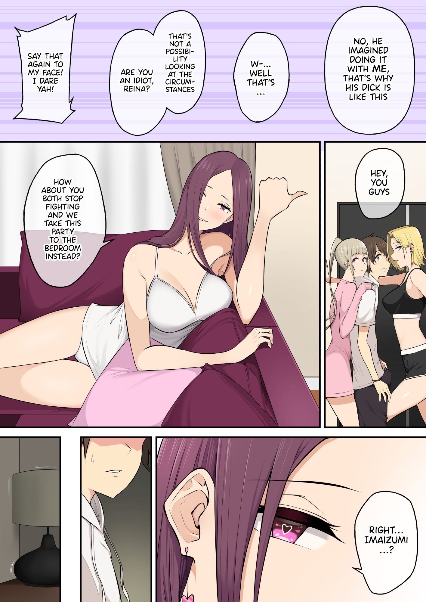Imaizumi Brings All The Gyarus To His House [Nori5rou] - Chapter 4 — Page 8