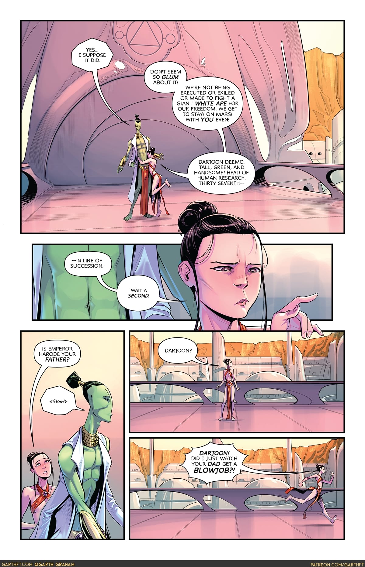A Polycule of Mars [Garth Graham | Temporal Wolf] - Chapter 2 — Page 19