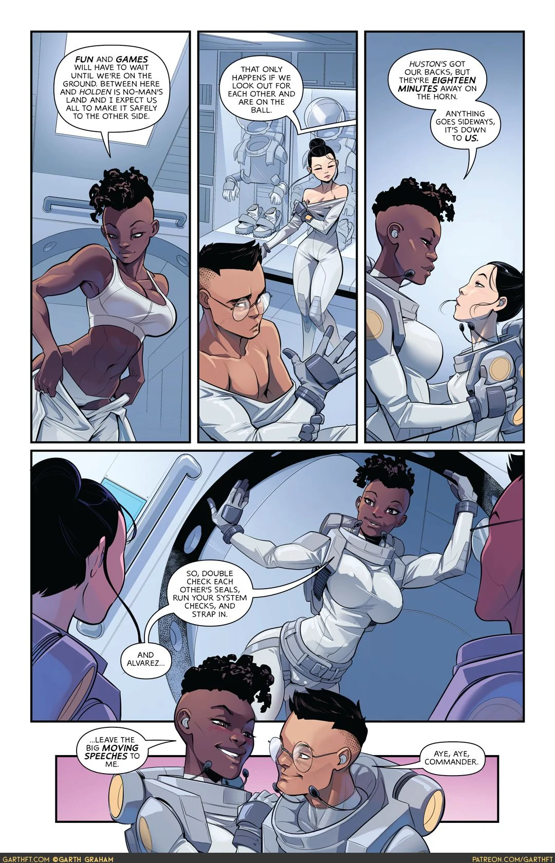 A Polycule of Mars [Garth Graham | Temporal Wolf] - Chapter 1 — Page 19