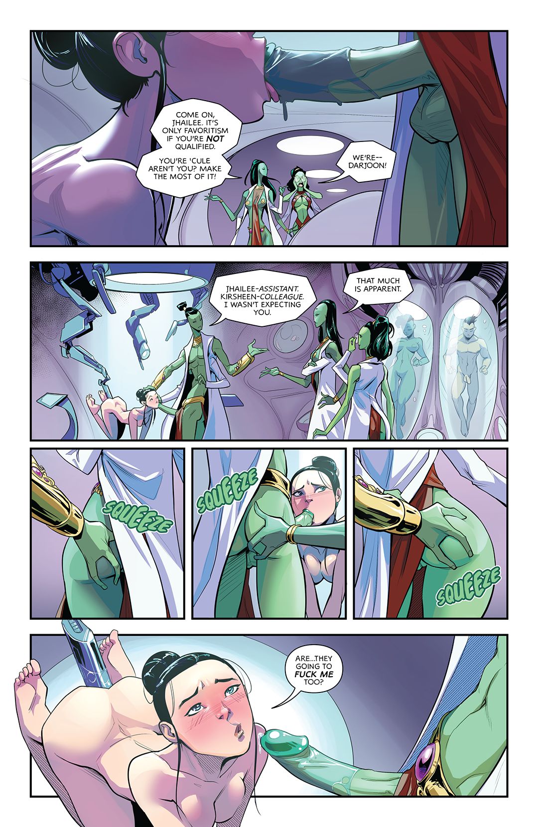 A Polycule of Mars [Garth Graham | Temporal Wolf] - Chapter 1 — Page 32