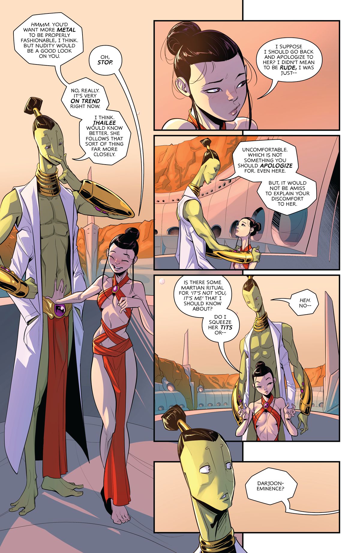 A Polycule of Mars [Garth Graham | Temporal Wolf] - Chapter 1 — Page 43