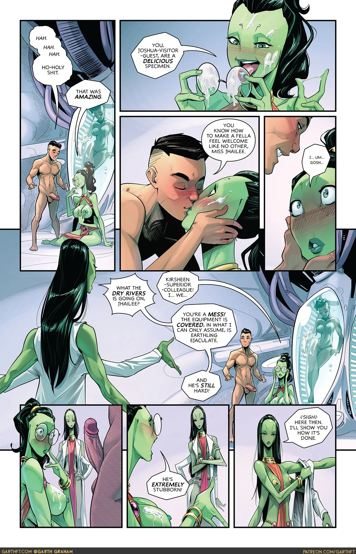 A Polycule of Mars [Garth Graham | Temporal Wolf] - Chapter 1 — Page 53