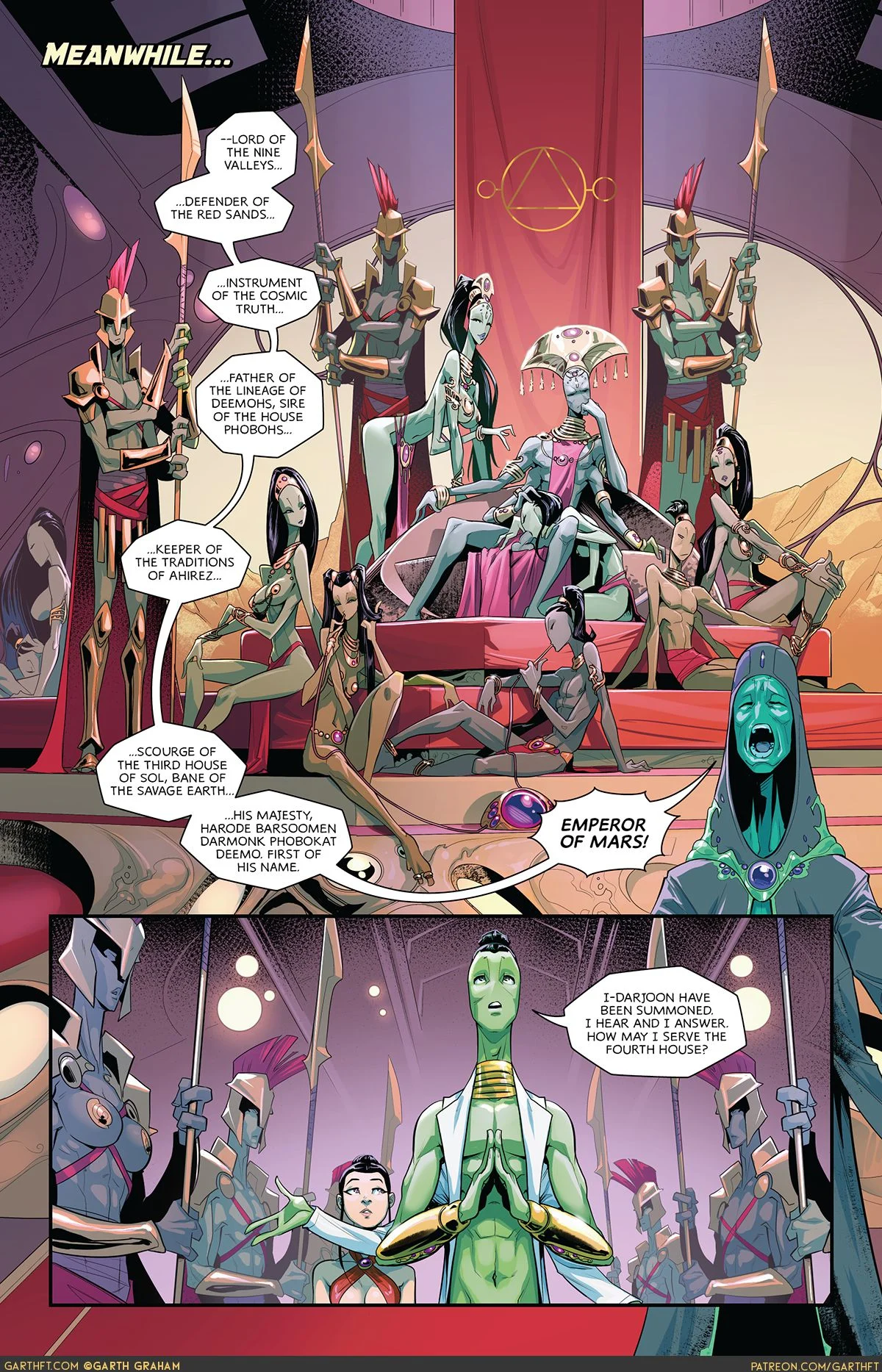 A Polycule of Mars [Garth Graham | Temporal Wolf] - Chapter 1 — Page 54