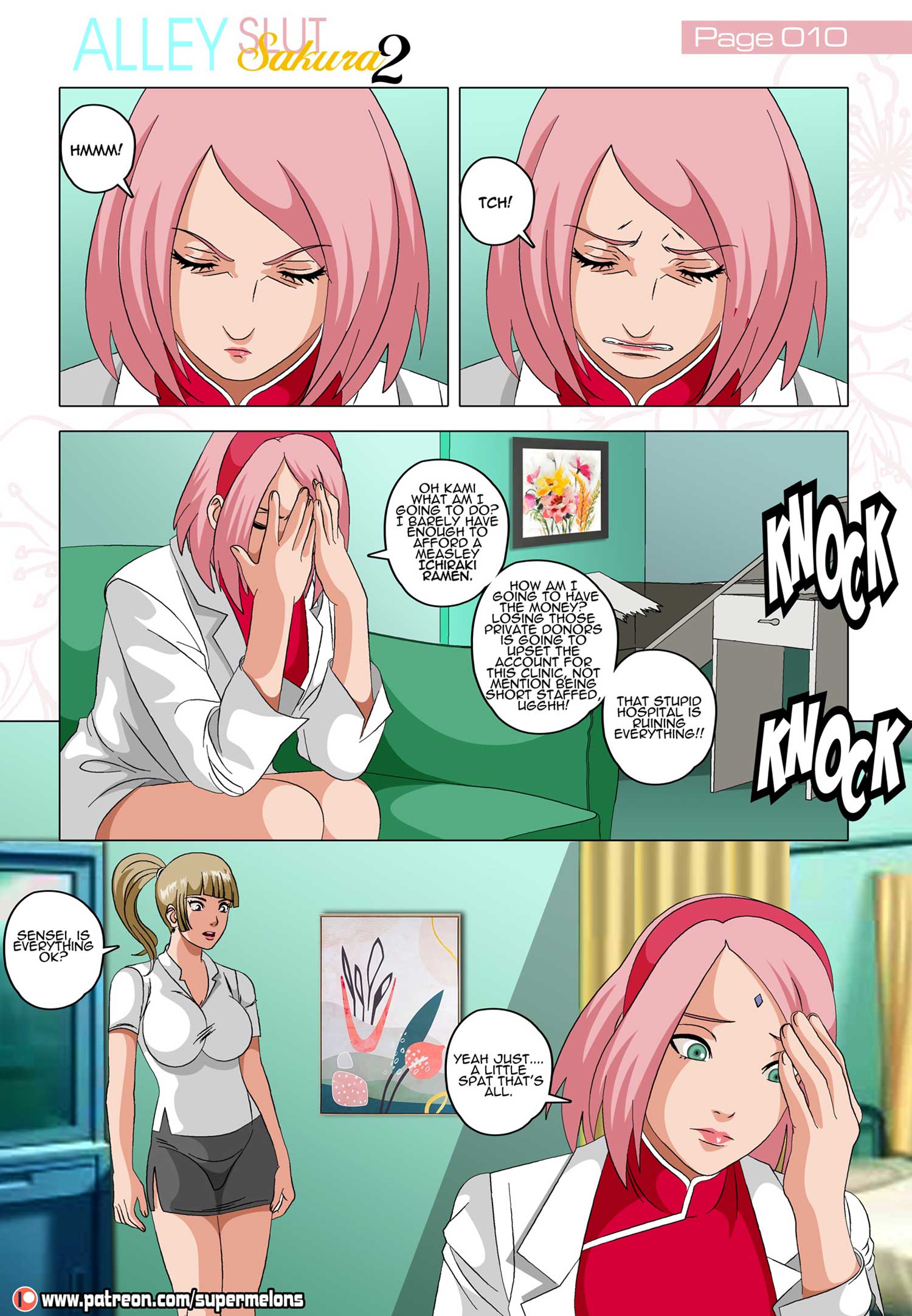 Alley Slut Sakura (Naruto) [Super Melons] - Chapter 2 — Page 11