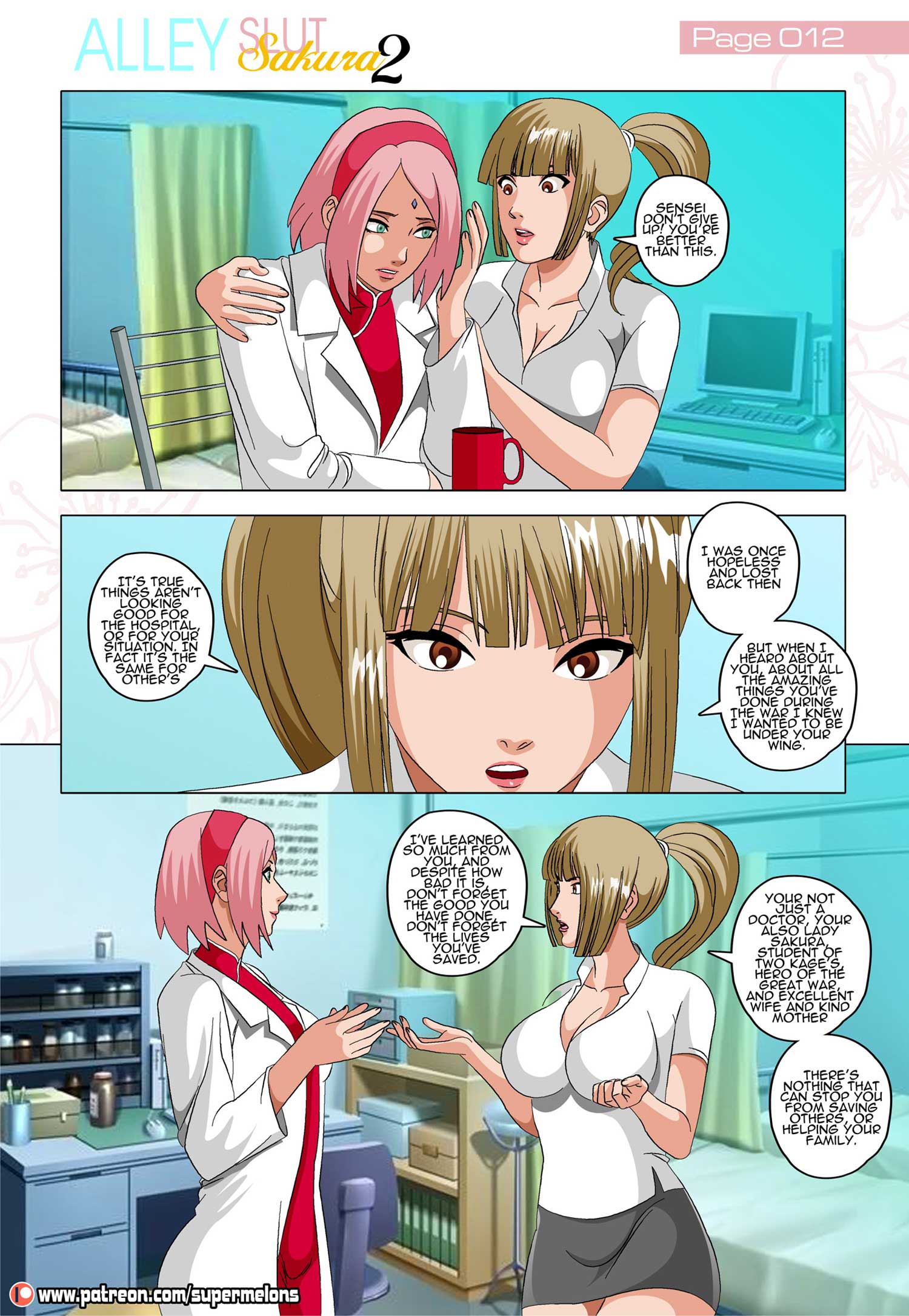 Alley Slut Sakura (Naruto) [Super Melons] - Chapter 2 — Page 13