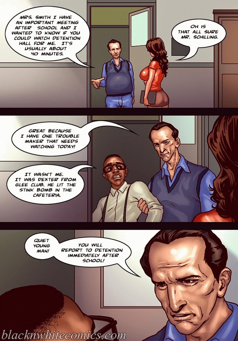 Detention [BlackNWhiteComics] - Chapter 1 — Page 23