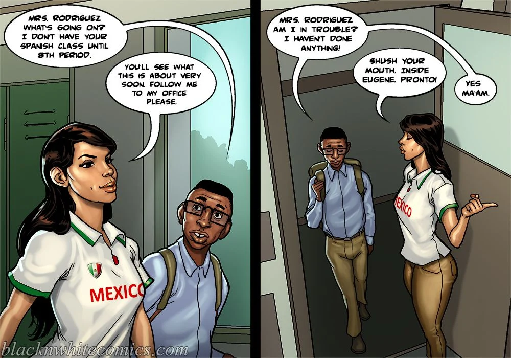 Detention [BlackNWhiteComics] - Chapter 2 — Page 61
