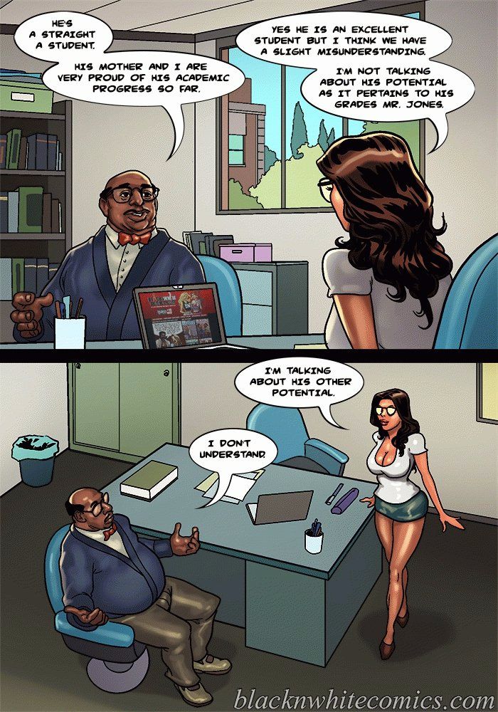 Detention [BlackNWhiteComics] - Chapter 2 — Page 7