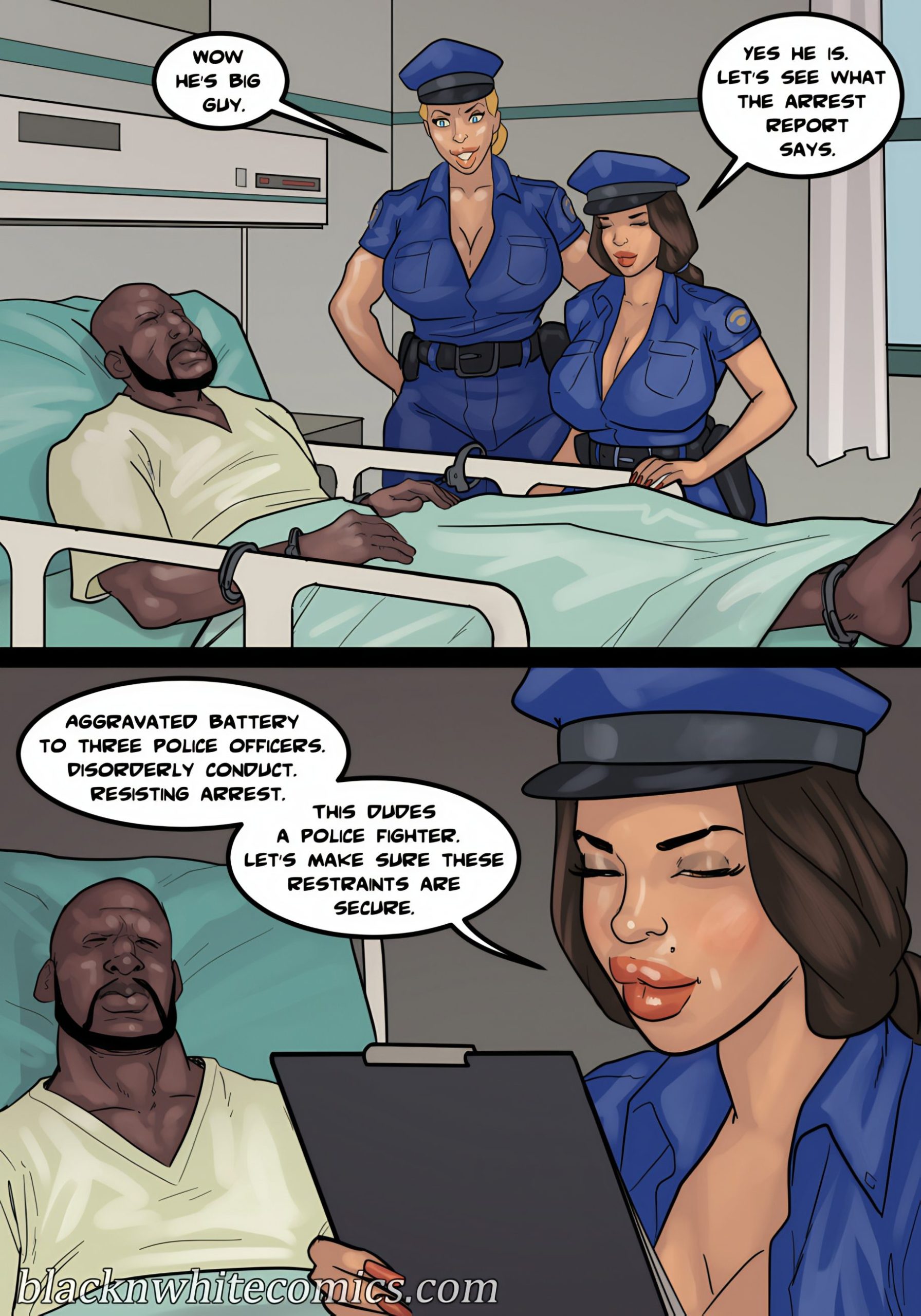 Detention [BlackNWhiteComics] - Chapter 4 — Page 75
