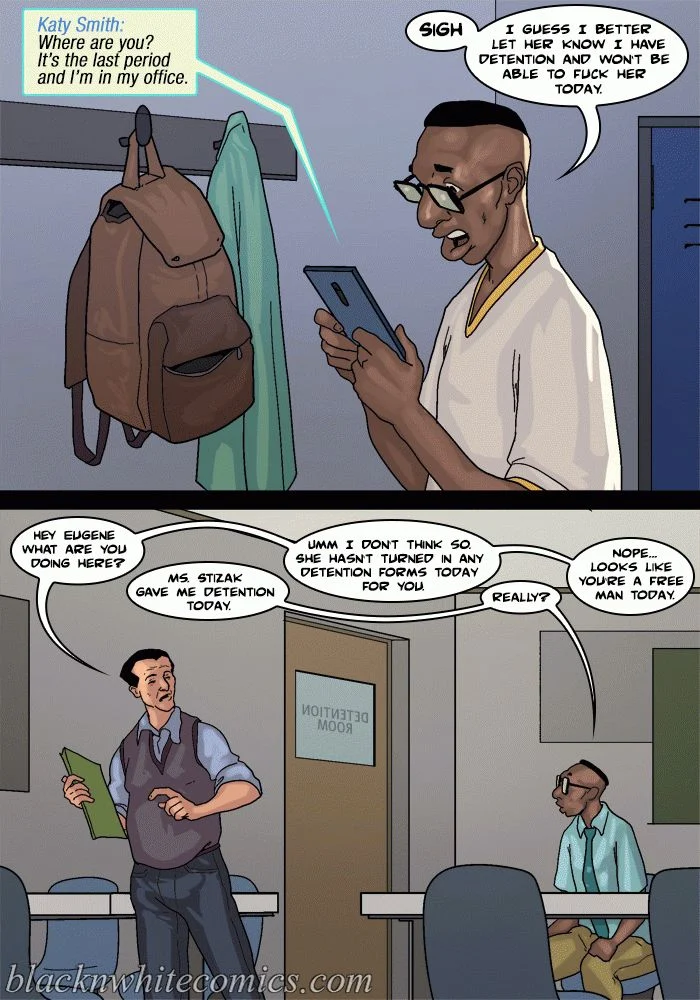 Detention [BlackNWhiteComics] - Chapter 3 — Page 97