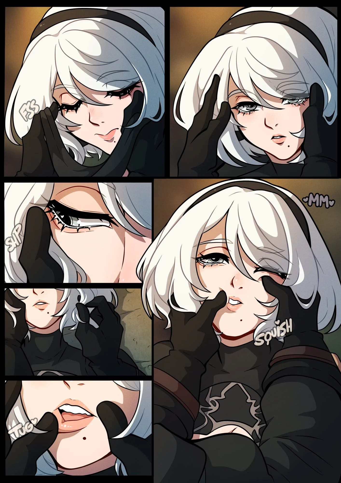 Happily Ever [A]fter (Nier: Automata) [Kinkymation] - Chapter 1 — Page 8