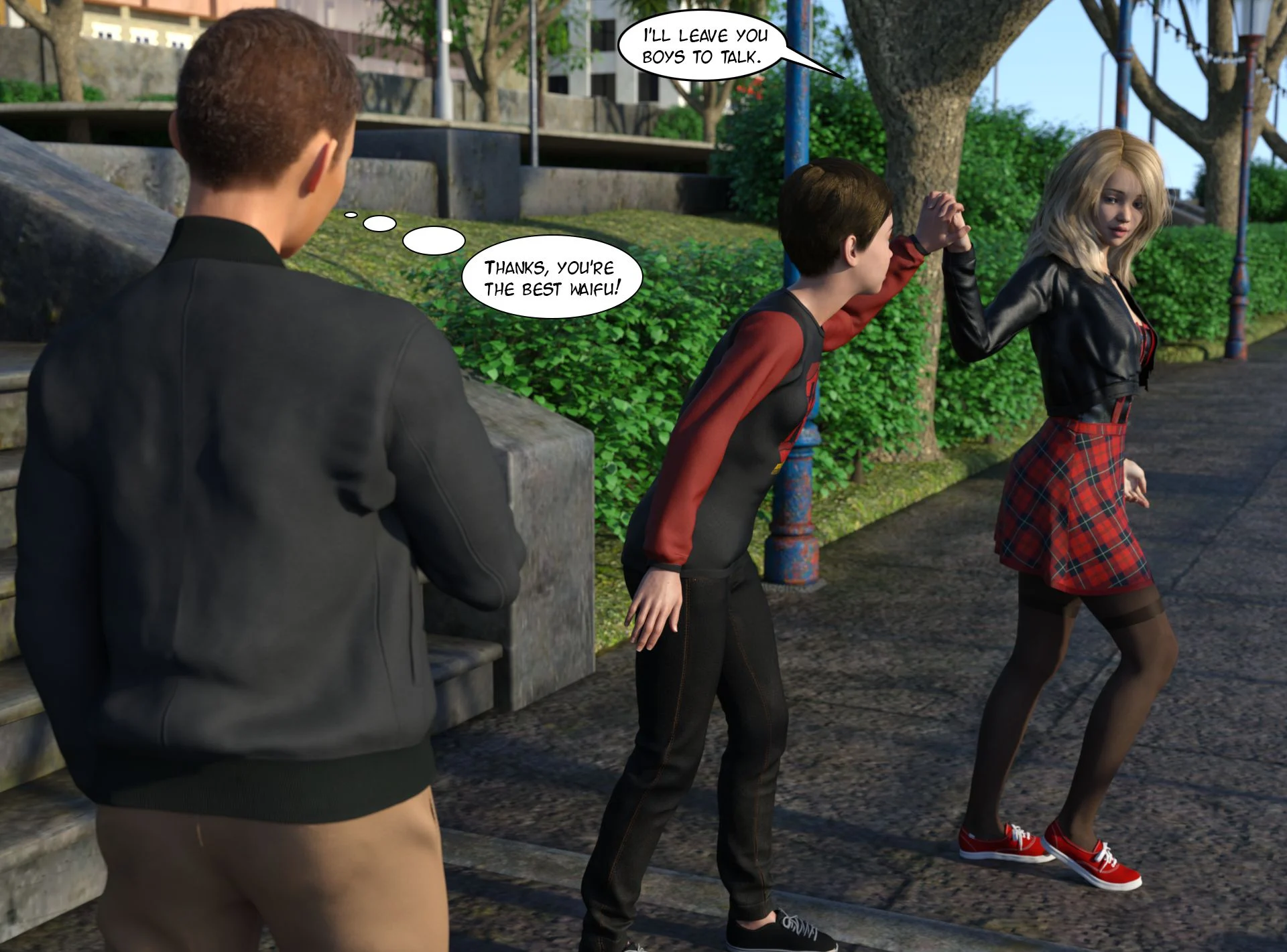 Friends [Kizaru3D] - Chapter 1.1 — Page 4