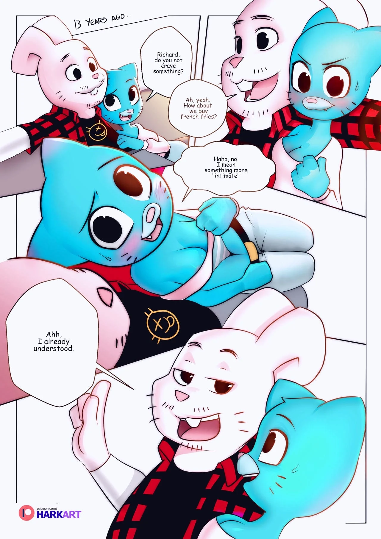 The Amazing Surprise (The Amazing World of Gumball) [HarkArt] - Chapter 1 — Page 4