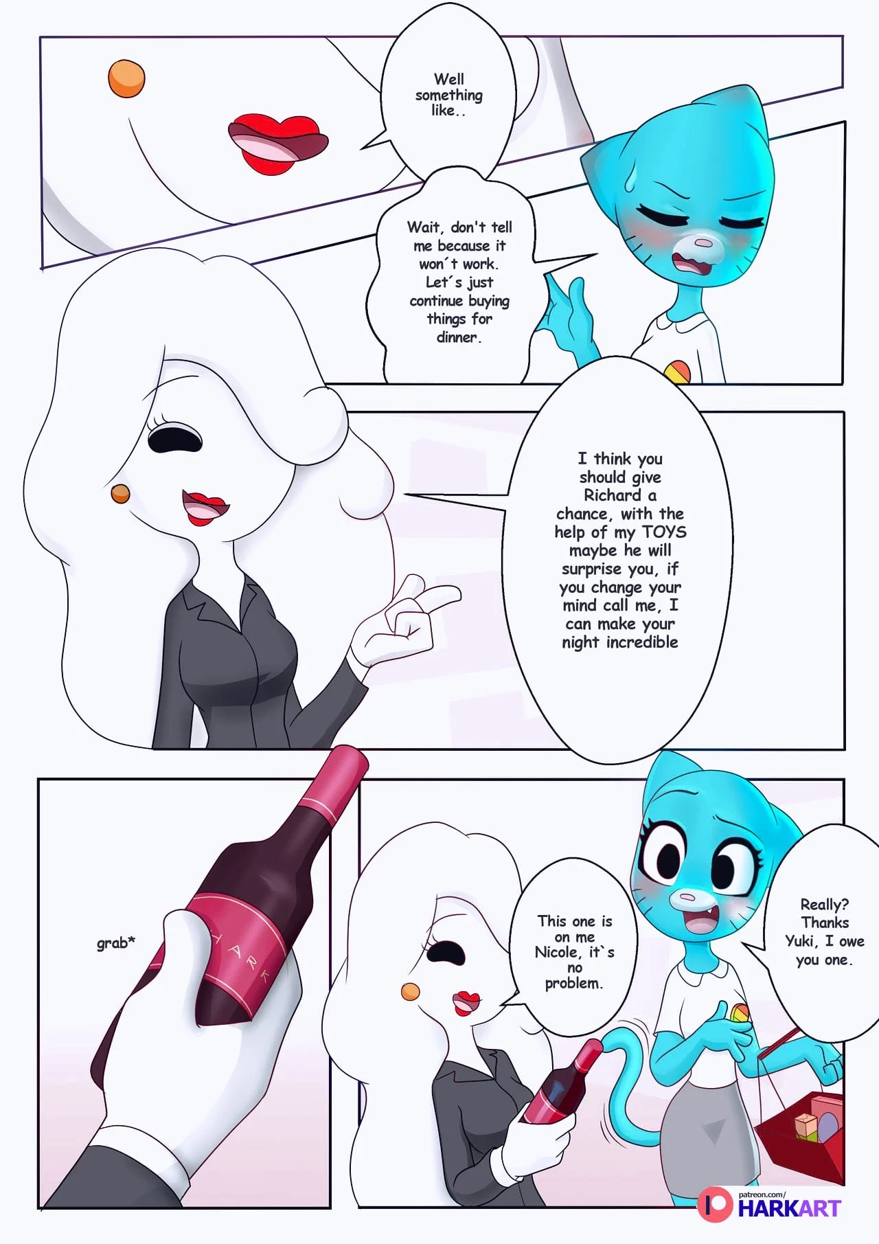 The Amazing Surprise (The Amazing World of Gumball) [HarkArt] - Chapter 1 — Page 6