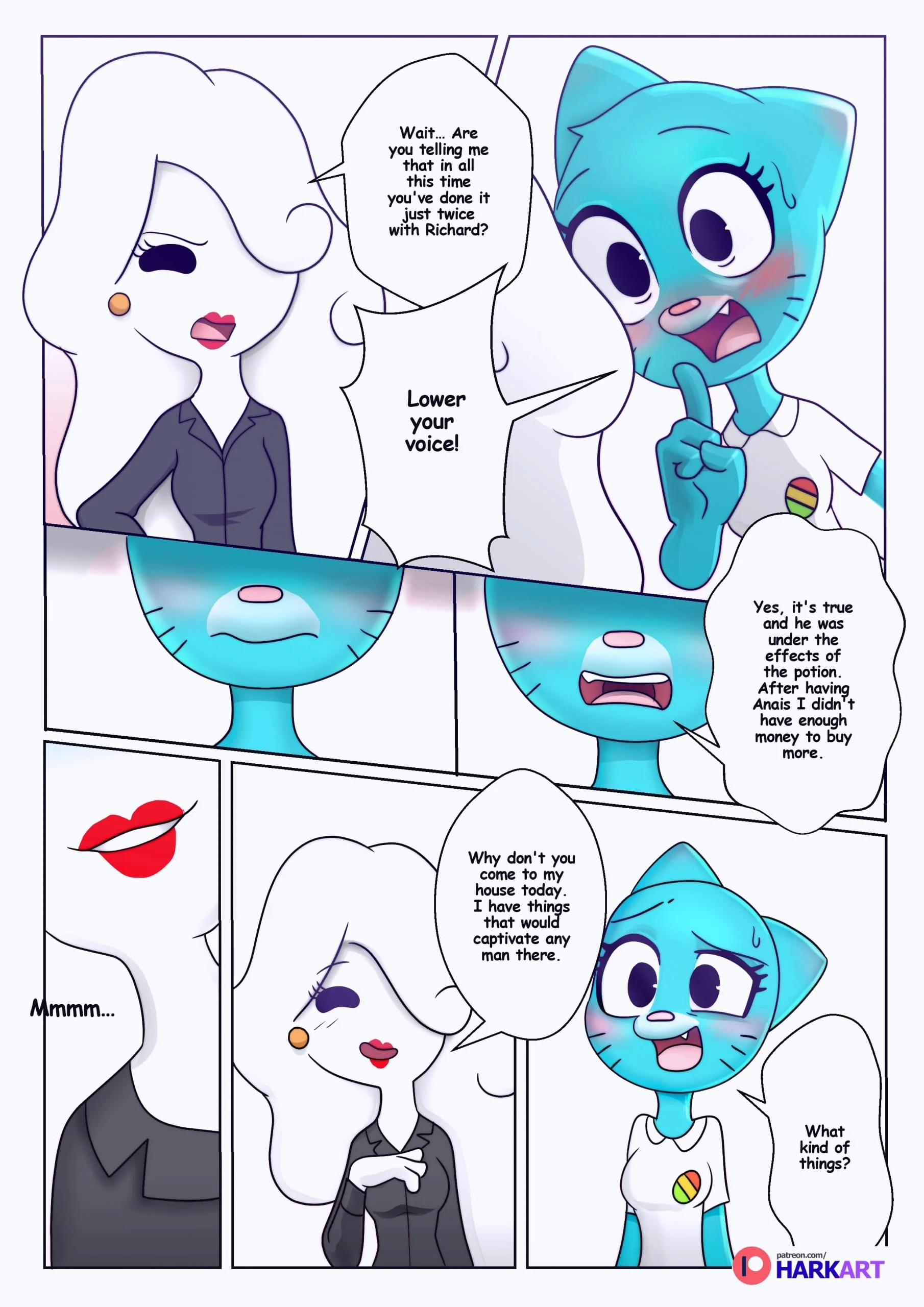 The Amazing Surprise (The Amazing World of Gumball) [HarkArt] - Chapter 1 — Page 8
