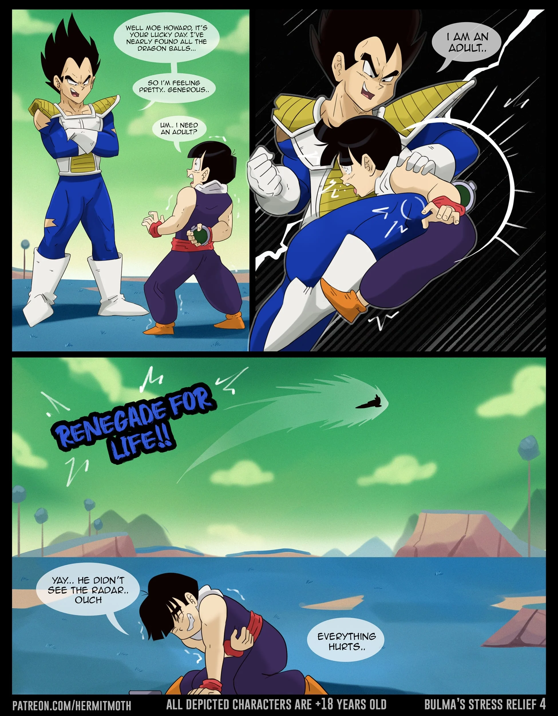 Bulma’s Stress Relief (Dragon Ball Z) [Hermit Moth] - Chapter 1 — Page 4
