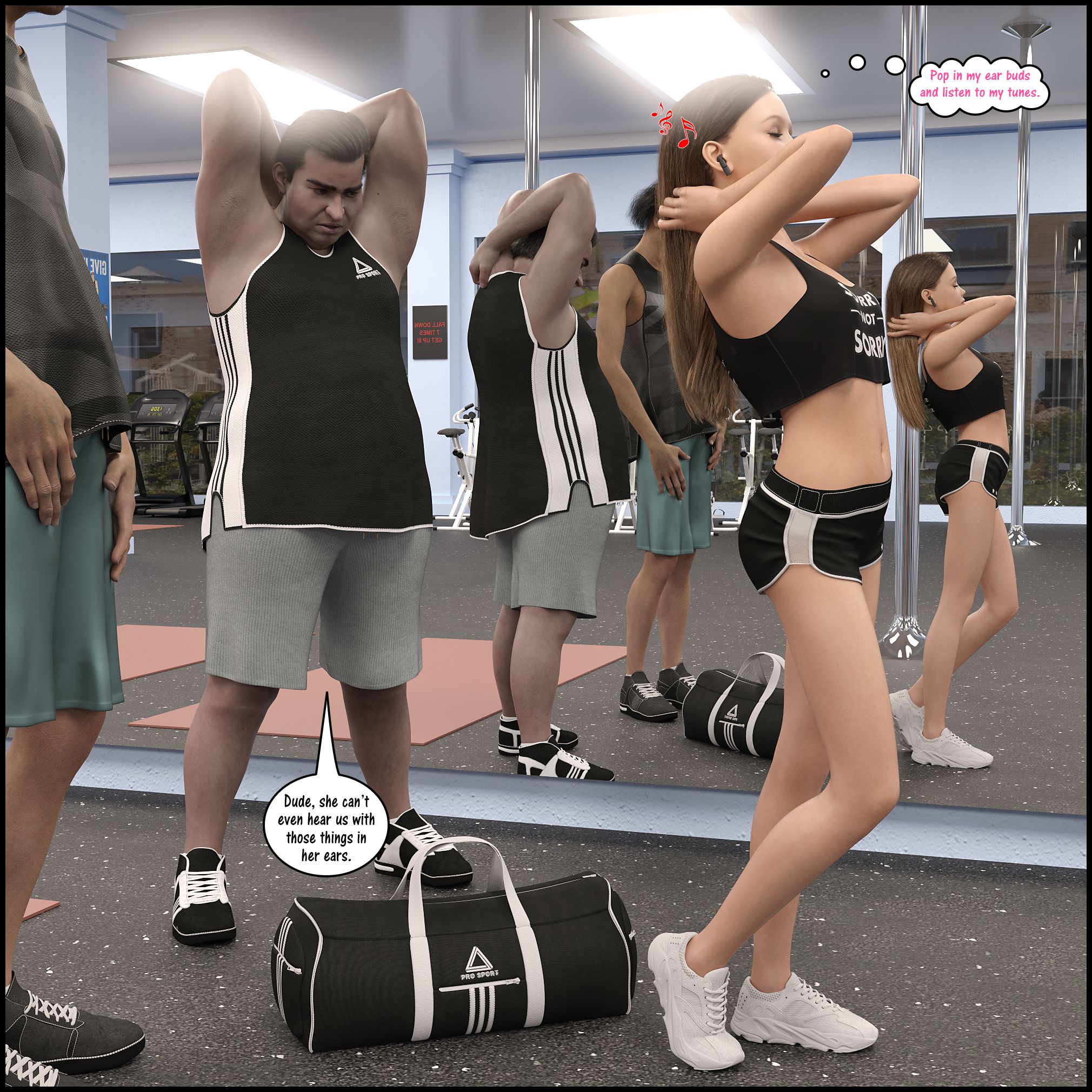 Natasha’s Workout [DarkLord] - Chapter 1 — Page 4