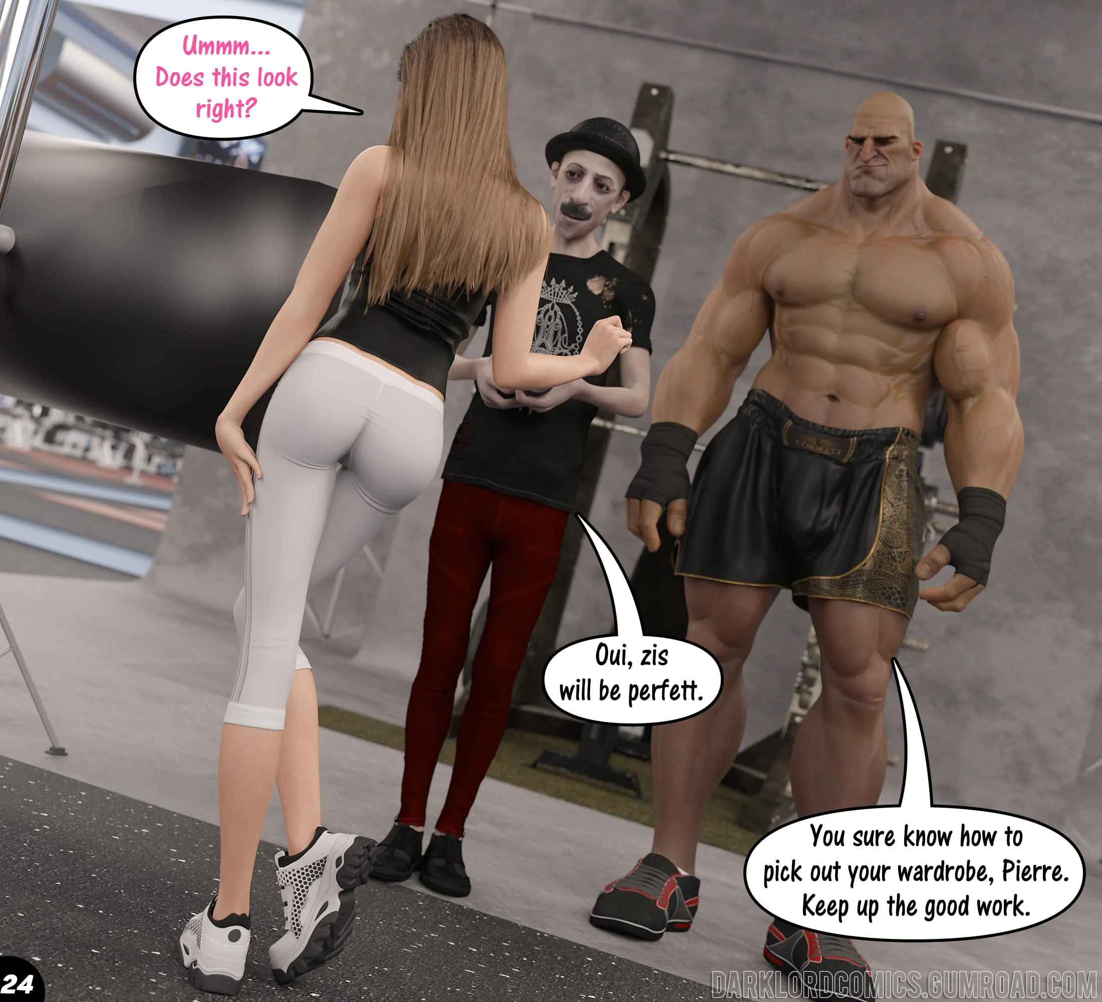 Natasha’s Workout [DarkLord] - Chapter 2 — Page 25