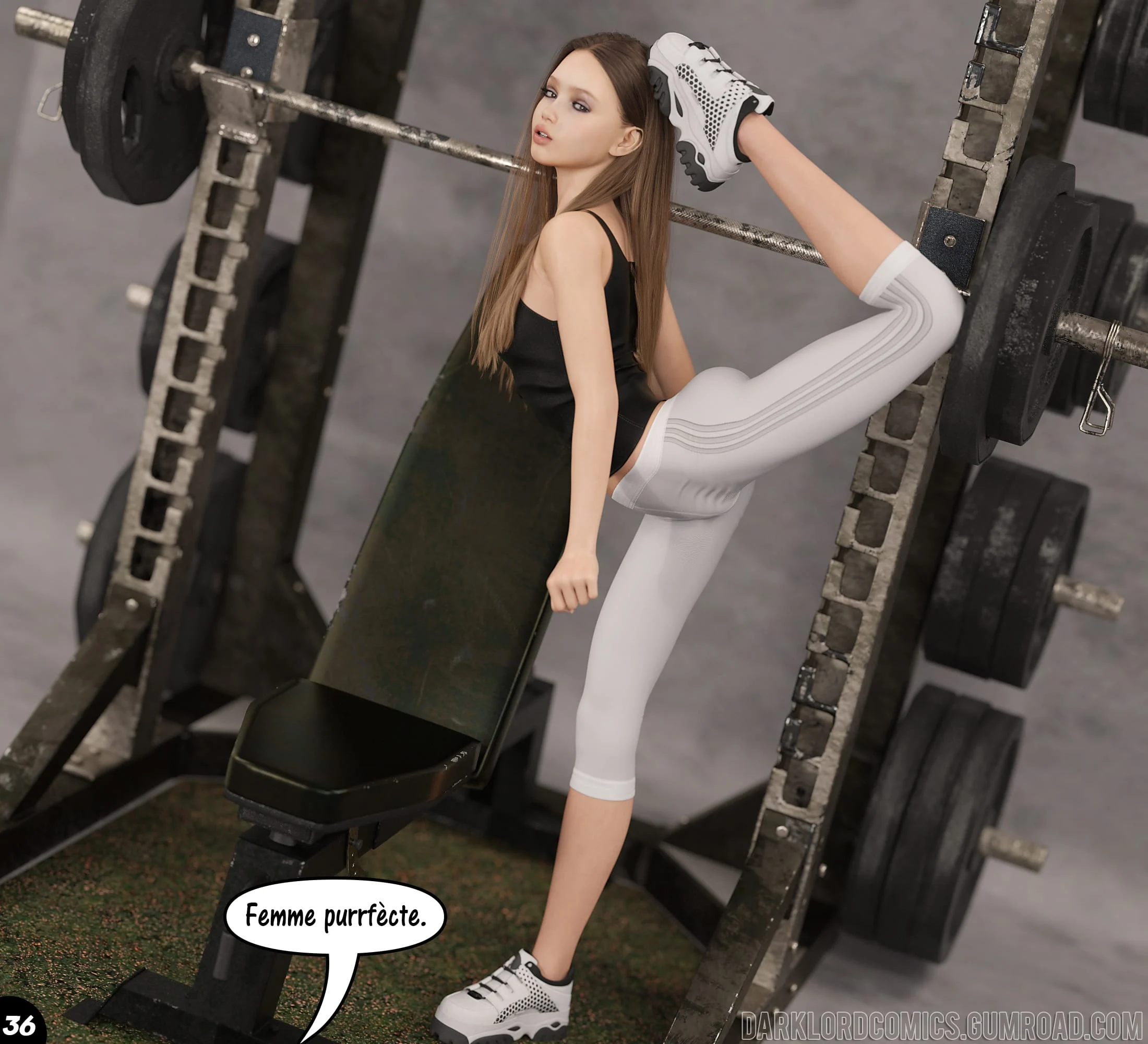 Natasha’s Workout [DarkLord] - Chapter 2 — Page 37