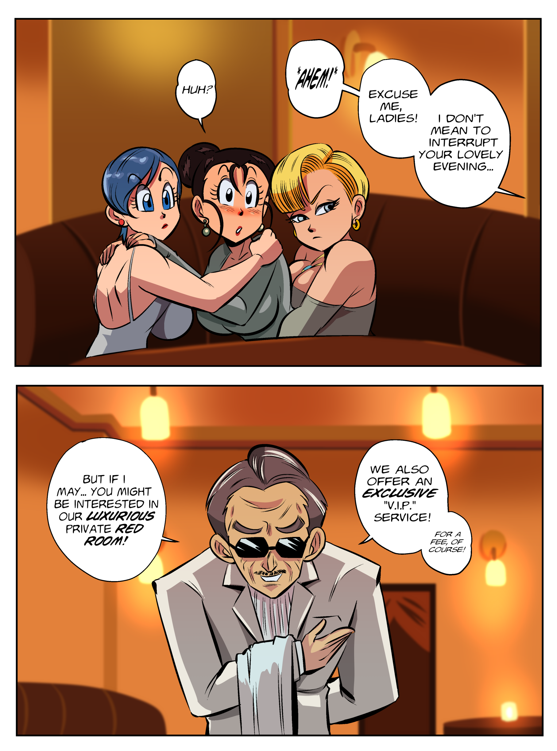 Girls Night Out (Dragon Ball Super) [FunsexyDB] - Chapter 1 — Page 18