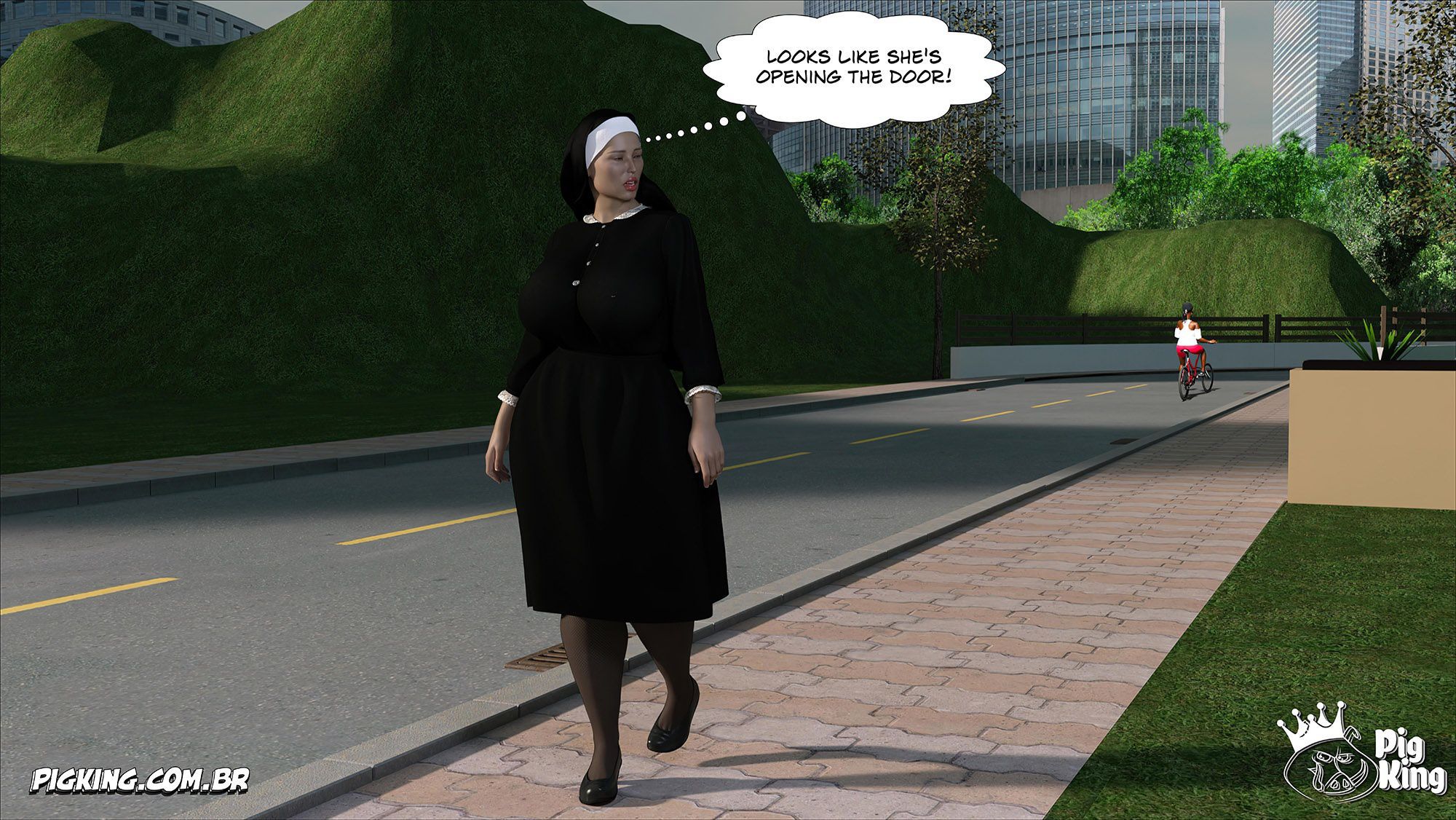 Nun Isabella [PigKing] - Chapter 1 — Page 7