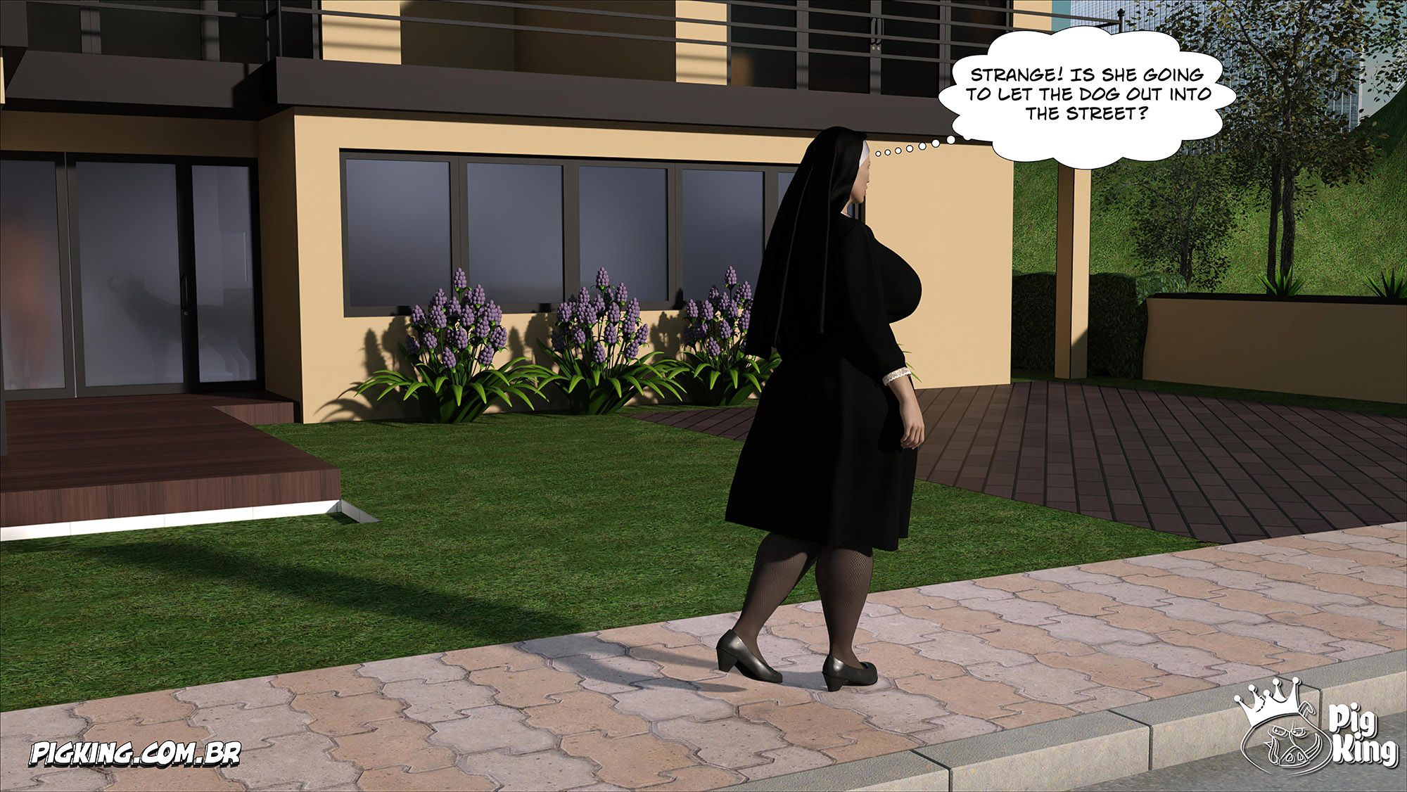 Nun Isabella [PigKing] - Chapter 1 — Page 8