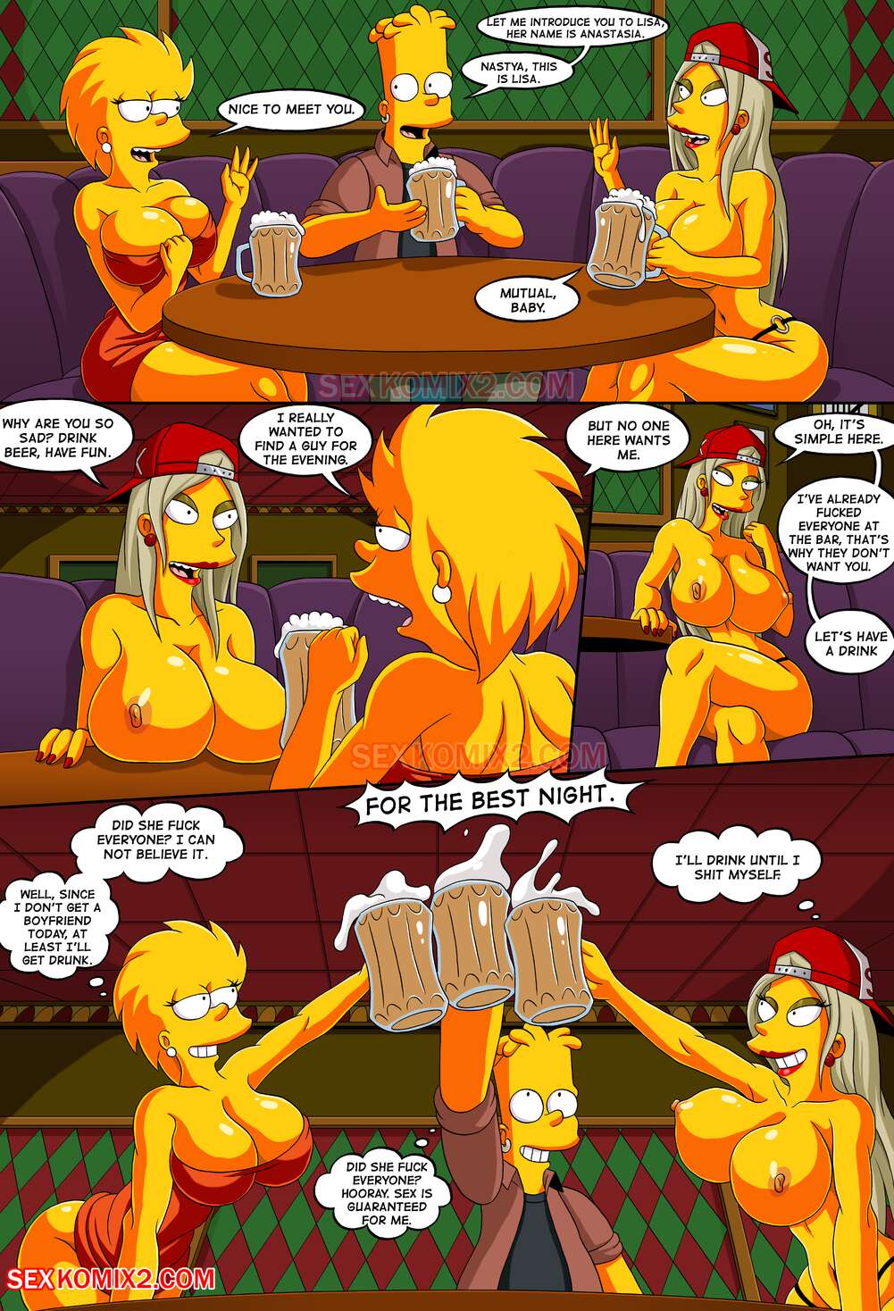 Adventures of Anastasia – Meet me Springfield (The Simpsons) [SexKomix] - Chapter 2 — Page 13