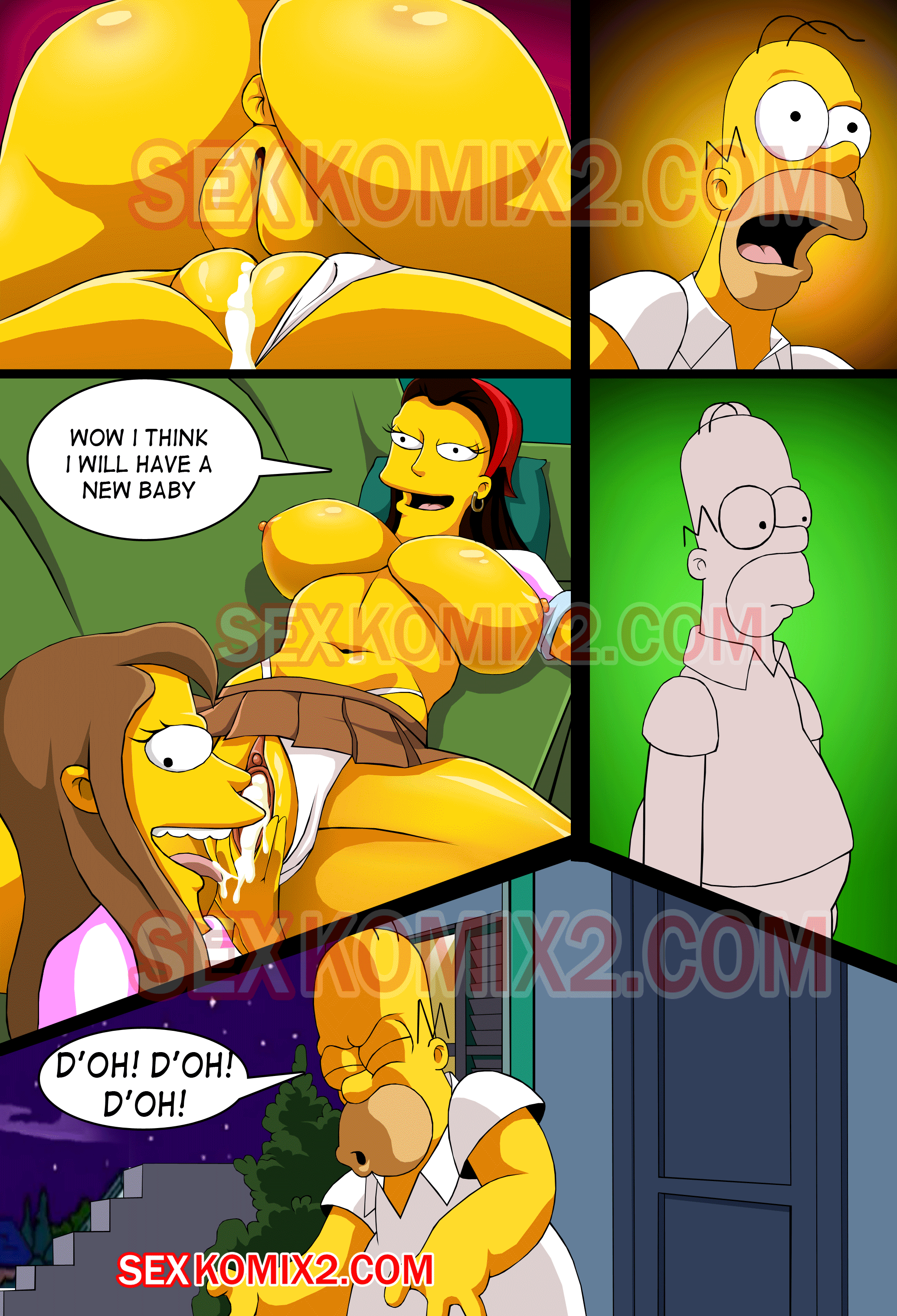 Adventures of Anastasia – Meet me Springfield (The Simpsons) [SexKomix] - Chapter 1 — Page 24